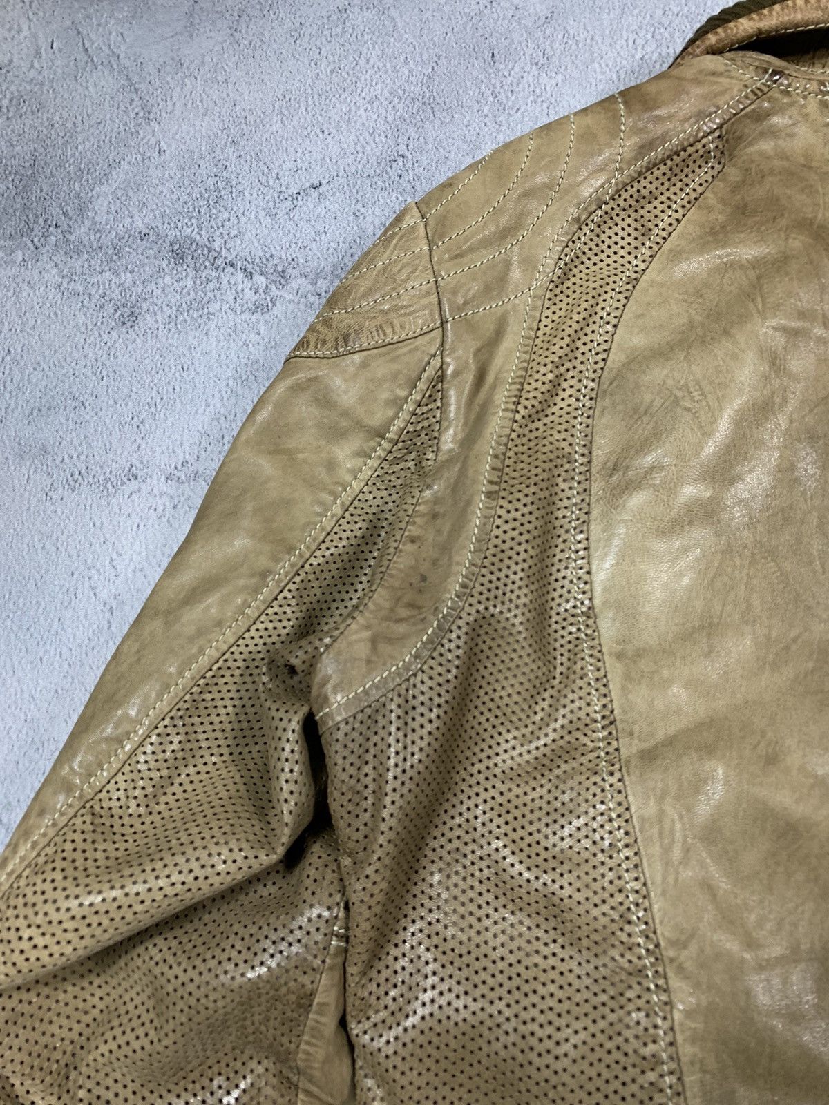 Bogner × Leather × Vintage Vintage Y2K Bogner Leather aviator flight Jacket military 48 Size US M / EU 48-50 / 2 - 18 Thumbnail