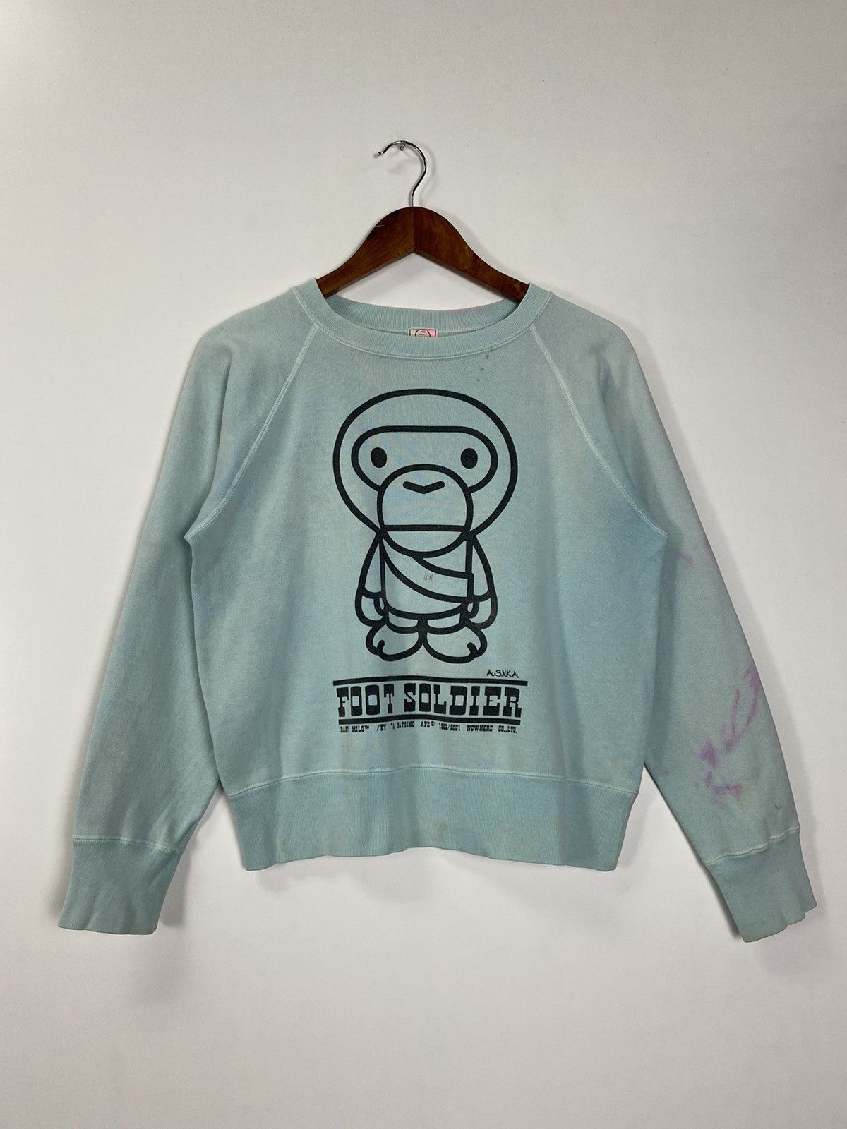 Bape Vintage 90s Bape Sweatshirt Size US XS / EU 42 / 0 - 2 Thumbnail
