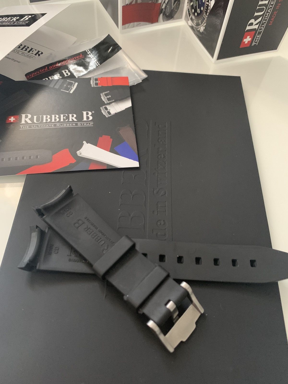 Other Rubber B - Rolex Daytona Tang Buckle Strap Size ONE SIZE - 2 Thumbnail
