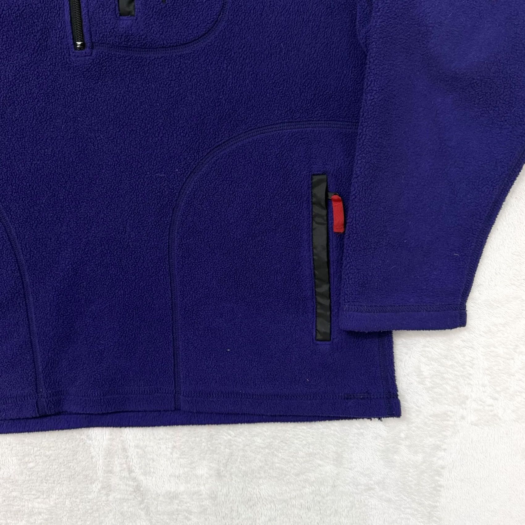 Polo Ralph Lauren Polo Ralph Lauren Sport Sweater Mens Large Purple 1/2 Zip Fleece Pullover Jacket Size US L / EU 52-54 / 3 - 4 Thumbnail
