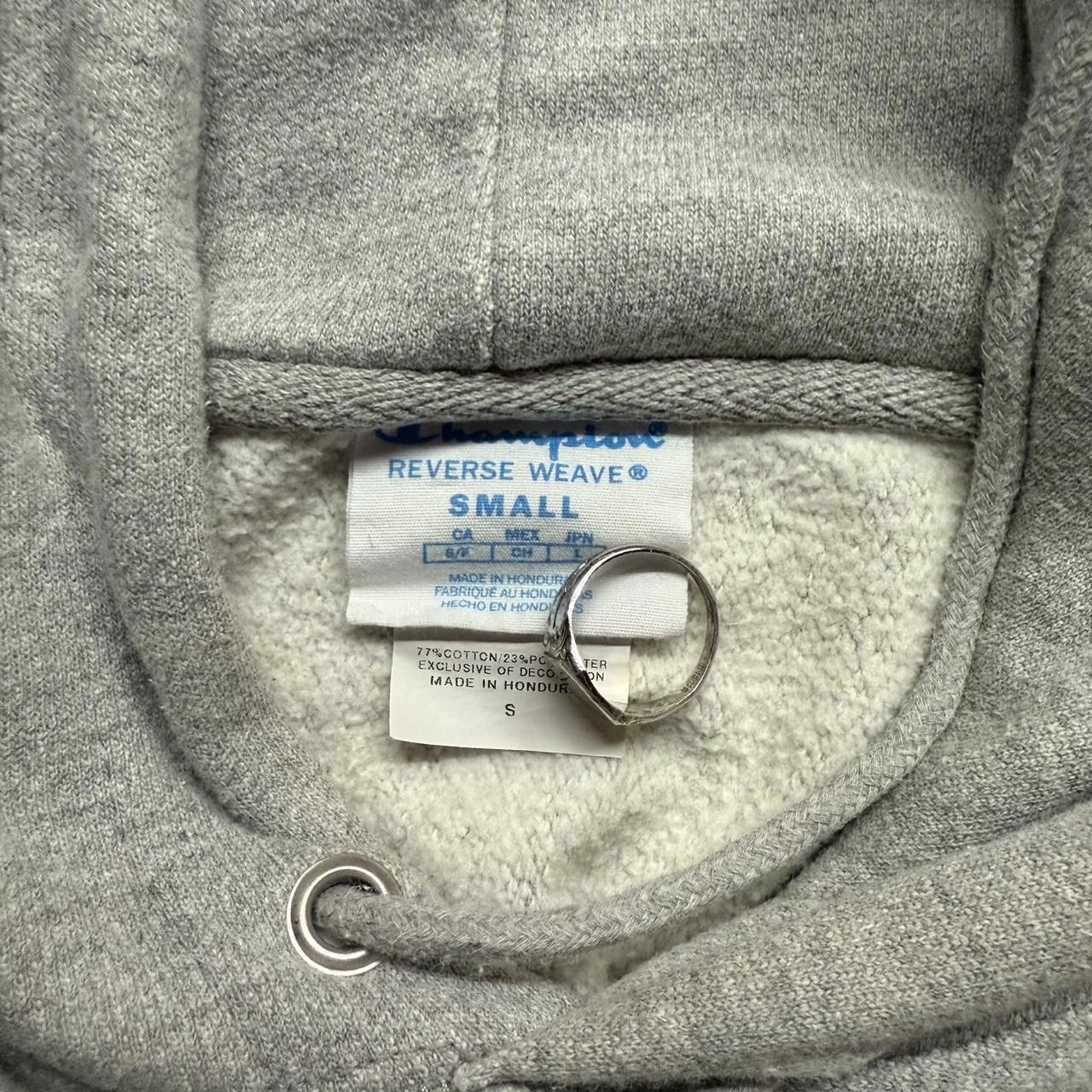 Champion Vintage 90s Grey Champion Reverse Weave Hoodie Sweatshirt Size US S / EU 44-46 / 1 - 3 Thumbnail
