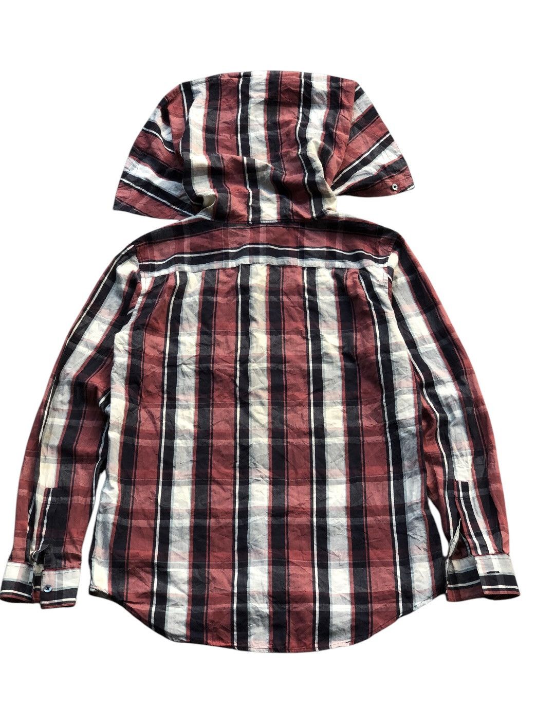 Japanese Brand × Le Grande Bleu (L.G.B.) 5cm Plaid Shirt Ifsixwasnine Style Size US L / EU 52-54 / 3 - 7 Thumbnail
