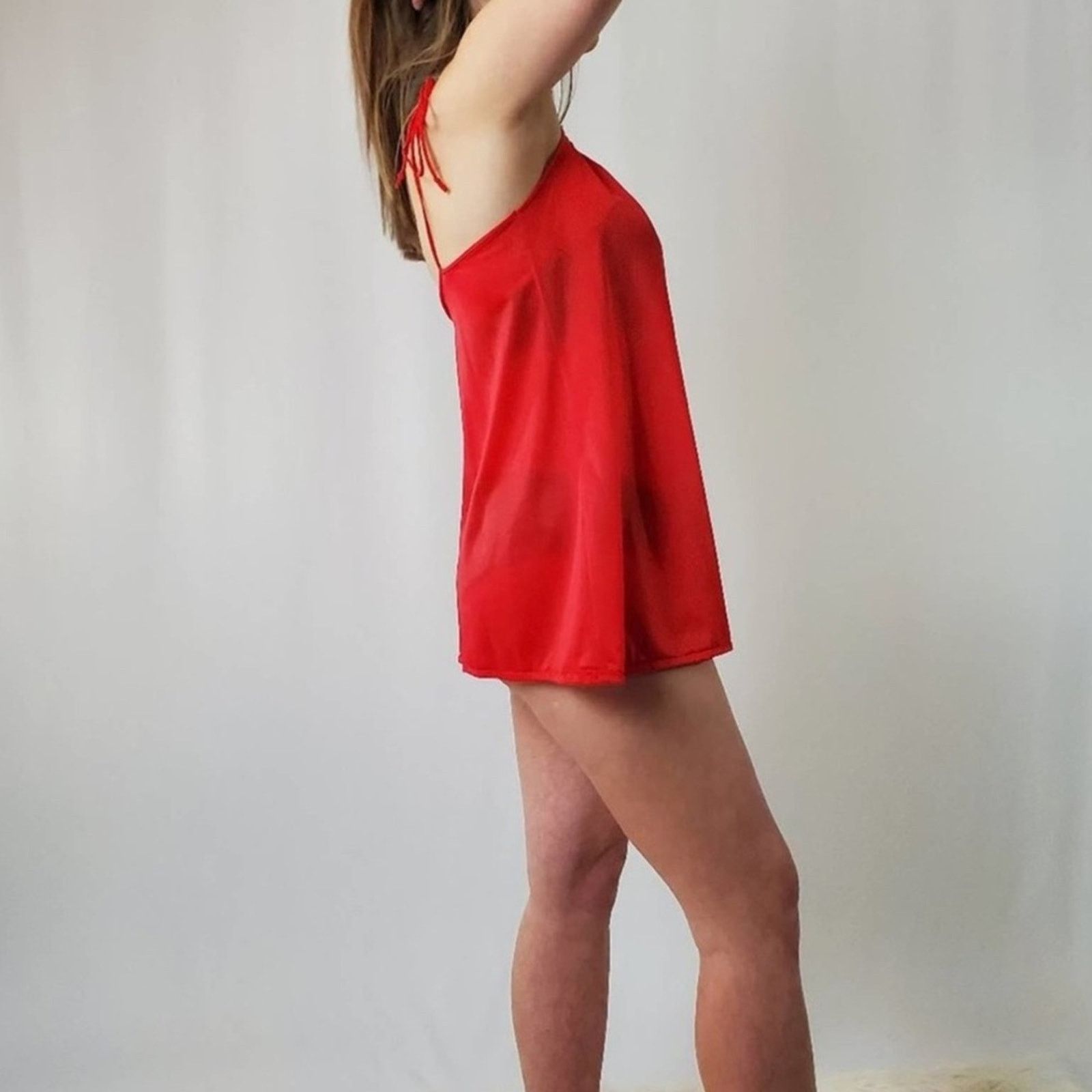 Vintage Vintage 80’s Undercover Wear Babydoll Nightie Size M / US 6-8 / IT 42-44 - 11 Thumbnail