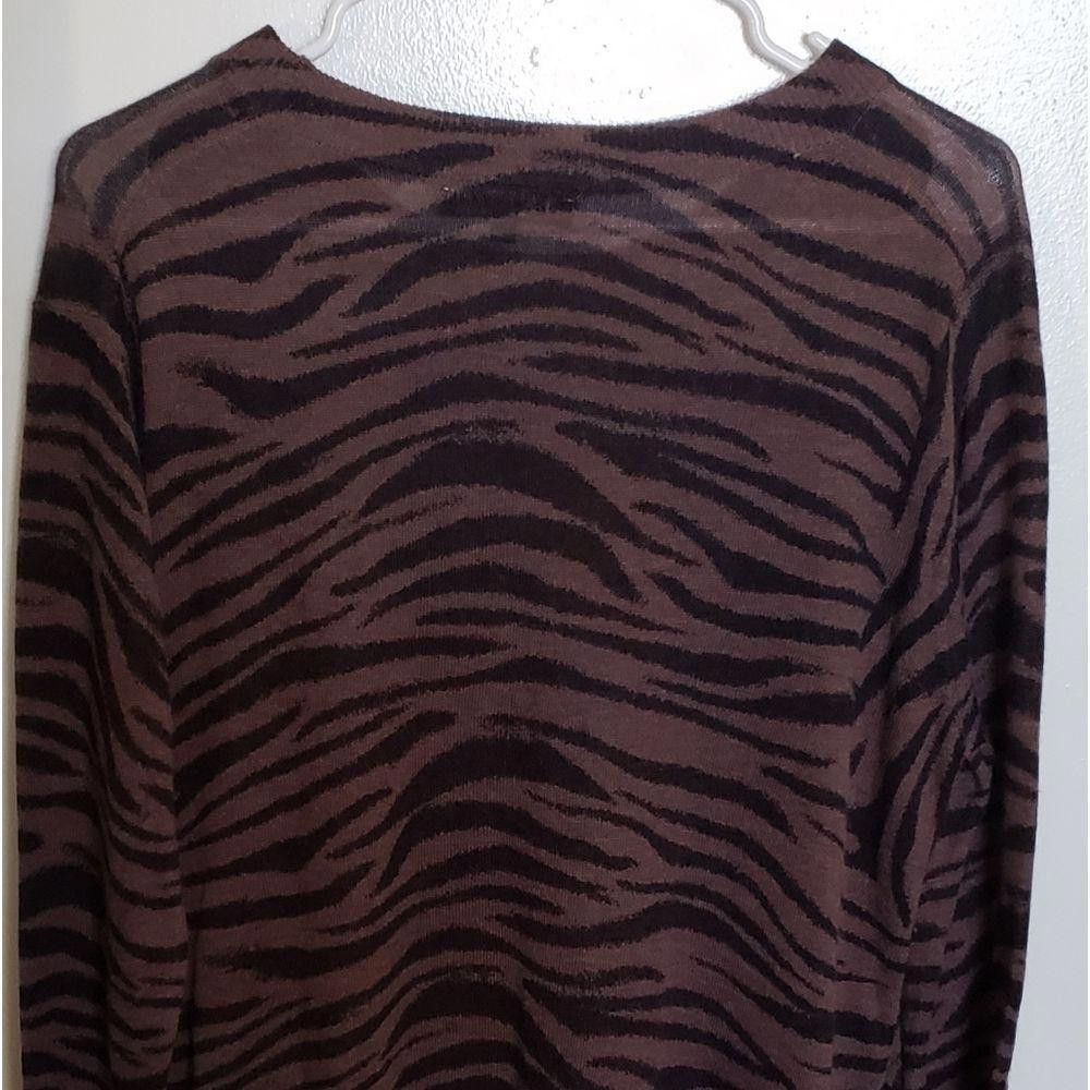 Designer CT1044a Olivaceous Brown & Black long sleeve sweater. S Size S / US 4 / IT 40 - 4 Thumbnail