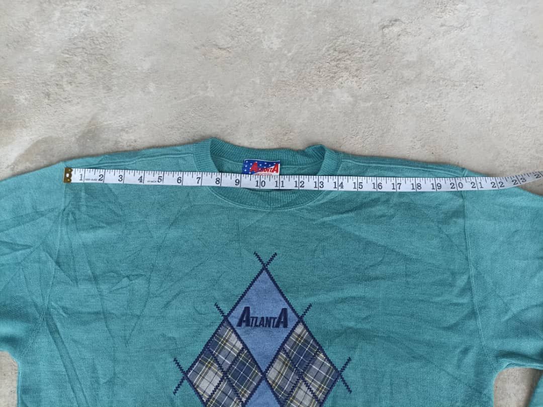 Japanese Brand Vintage Sweatshirt Atlanta Sport Size US M / EU 48-50 / 2 - 14 Thumbnail
