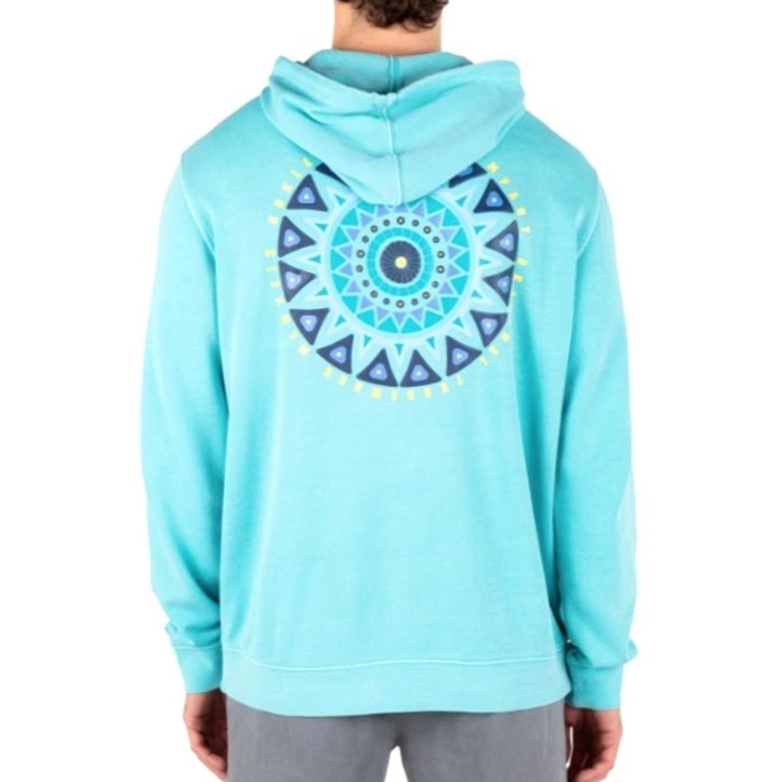 Hurley Hurley Hoodie Pullover MENS NS Naturals French Terry Aqua 2XL Blue Nature H3024 Size US XXL / EU 58 / 5 - 2 Thumbnail