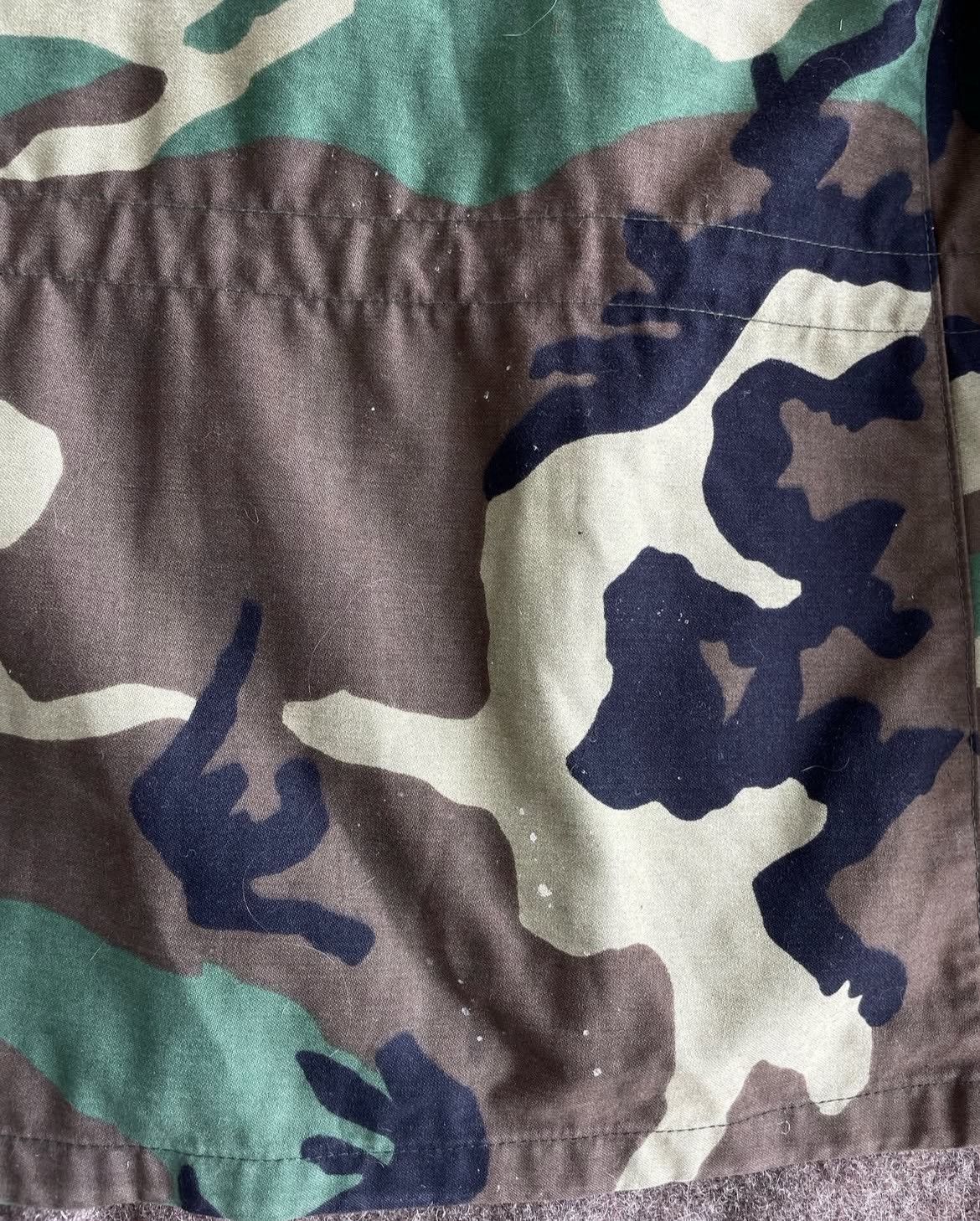 Other US Army M 65 Woodland Field Jacket Size US L / EU 52-54 / 3 - 5 Thumbnail