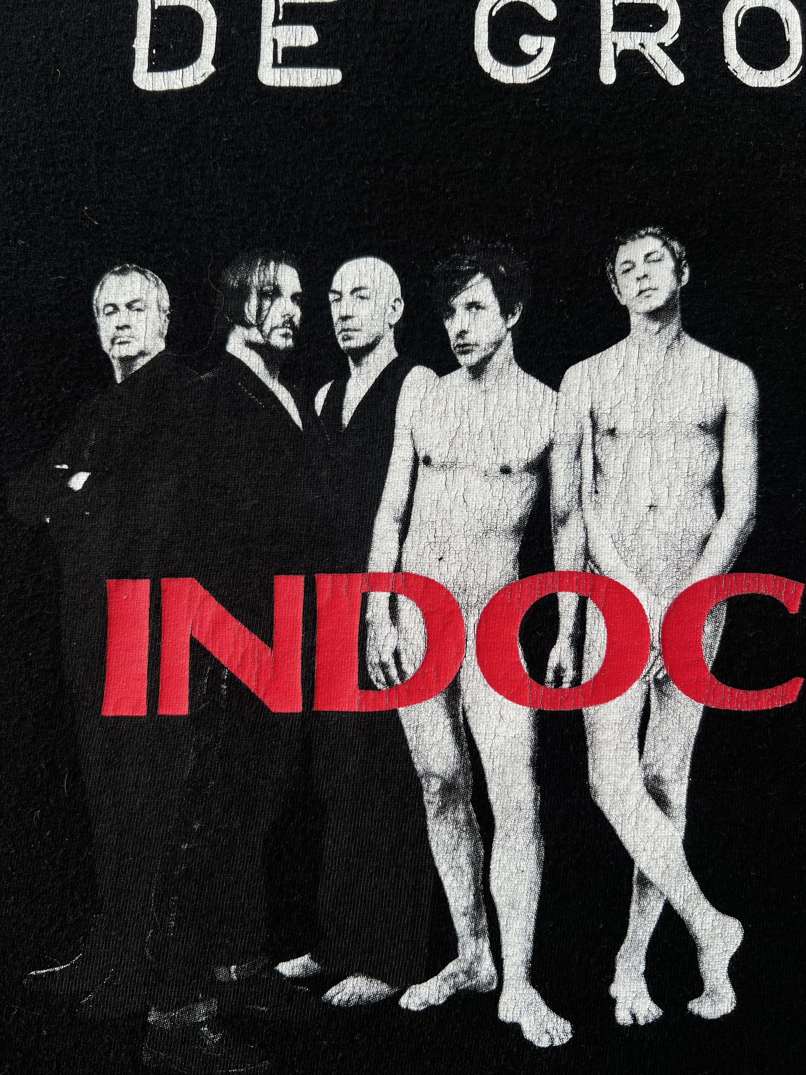 Band Tees × Vintage Vintage 2000s Indochine Putain De Groupe Black Tee Size US M / EU 48-50 / 2 - 4 Thumbnail