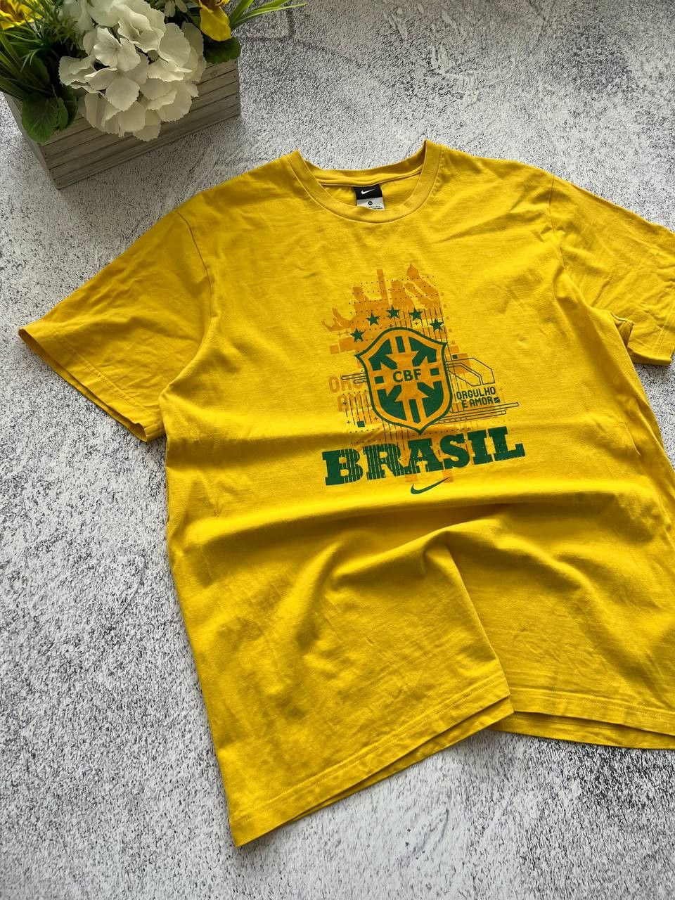Nike × Vintage BLOKECORE NIKE 2000S FC BRAZIL #9 T SHIRT RARE Size US XL / EU 56 / 4 - 13 Thumbnail