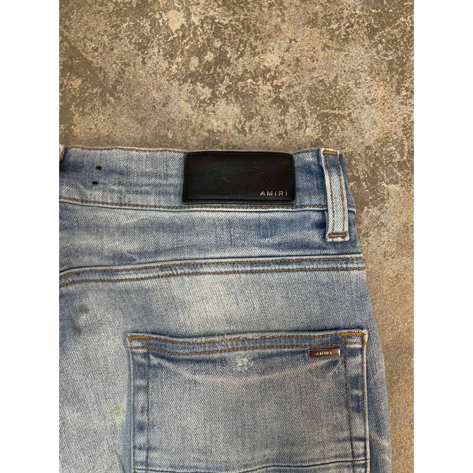Amiri Amiri Blue Bandana Mx1 31 Used Size US 31 - 4 Thumbnail