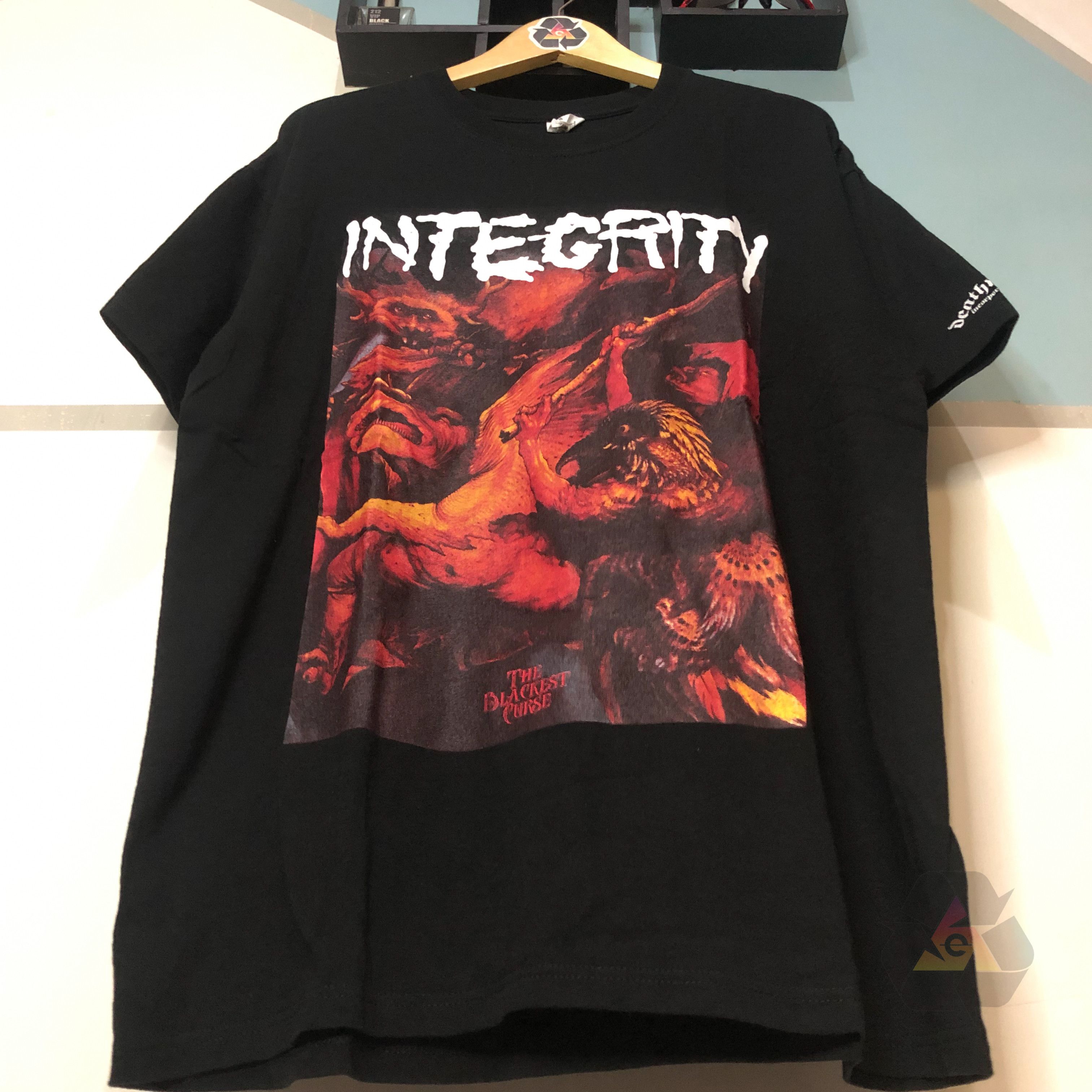 Band Tees Vintage Integrity The Blackest Curse Deatwish T-Shirt Size US XL / EU 56 / 4 - 4 Thumbnail