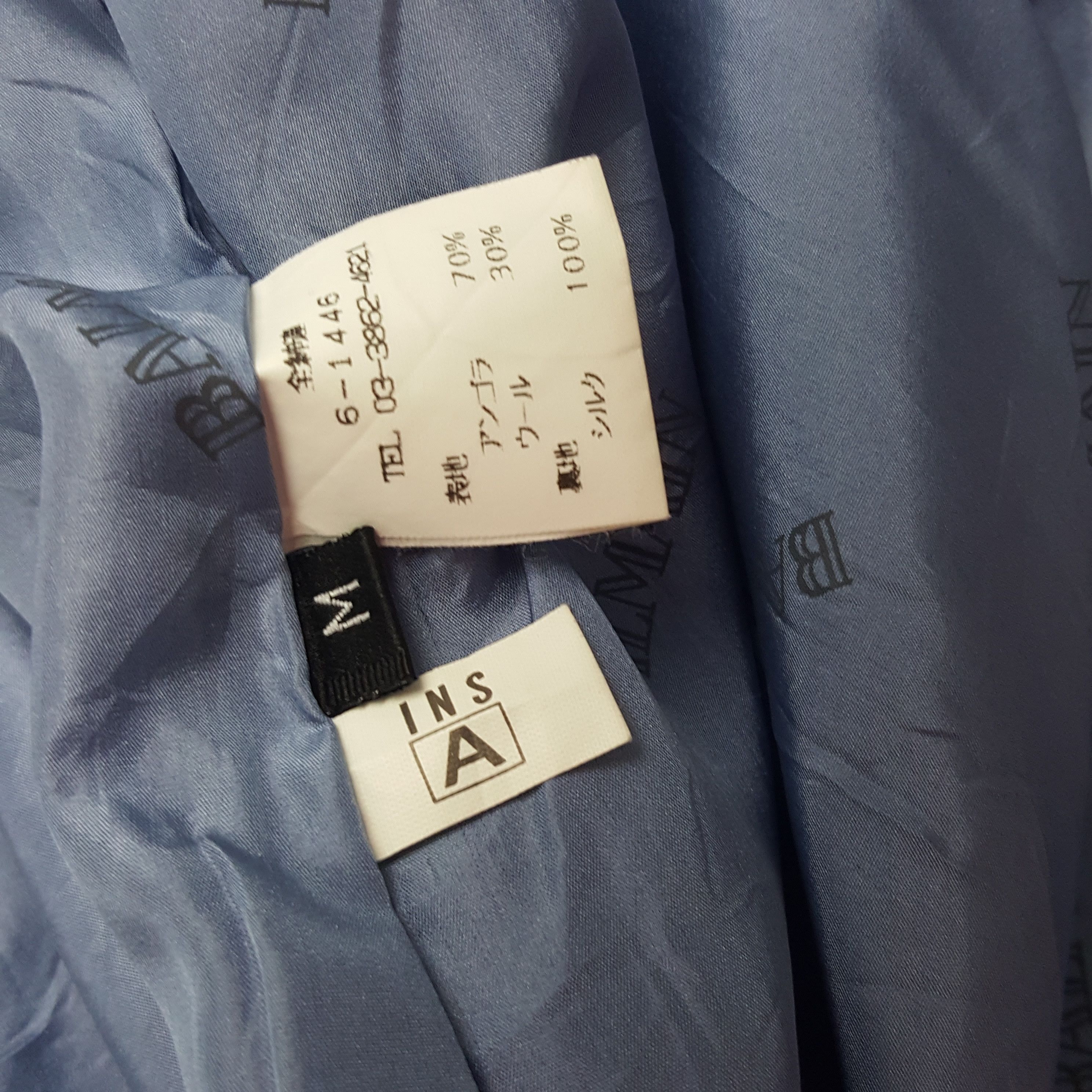 Balmain × Vintage Vintage Balmain Paris Trench Coat Jacket Size M / US 6-8 / IT 42-44 - 9 Thumbnail