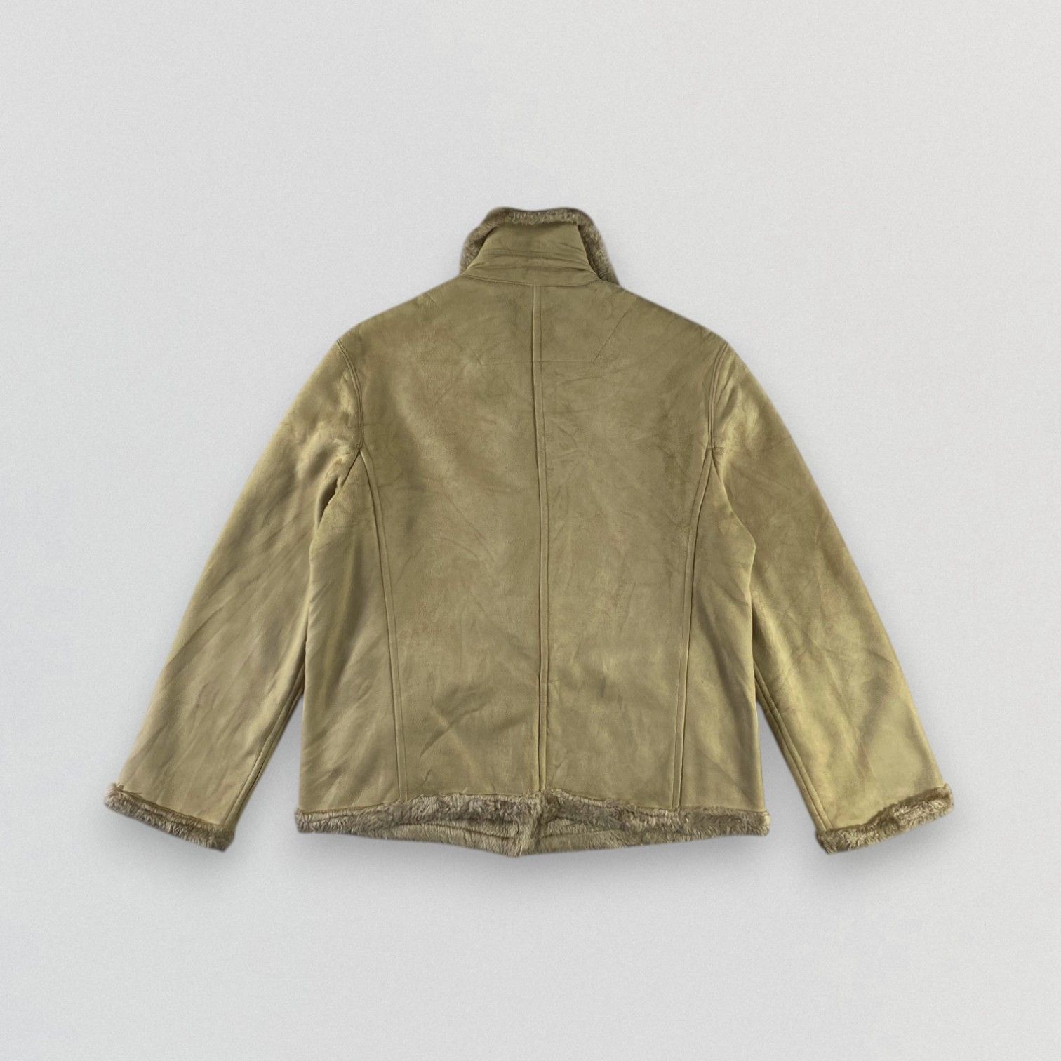 Comme Ca Ism Vintage Comme Ca Ism Faux Suede Jacket Faux Fur Jacket Size US S / EU 44-46 / 1 - 3 Thumbnail
