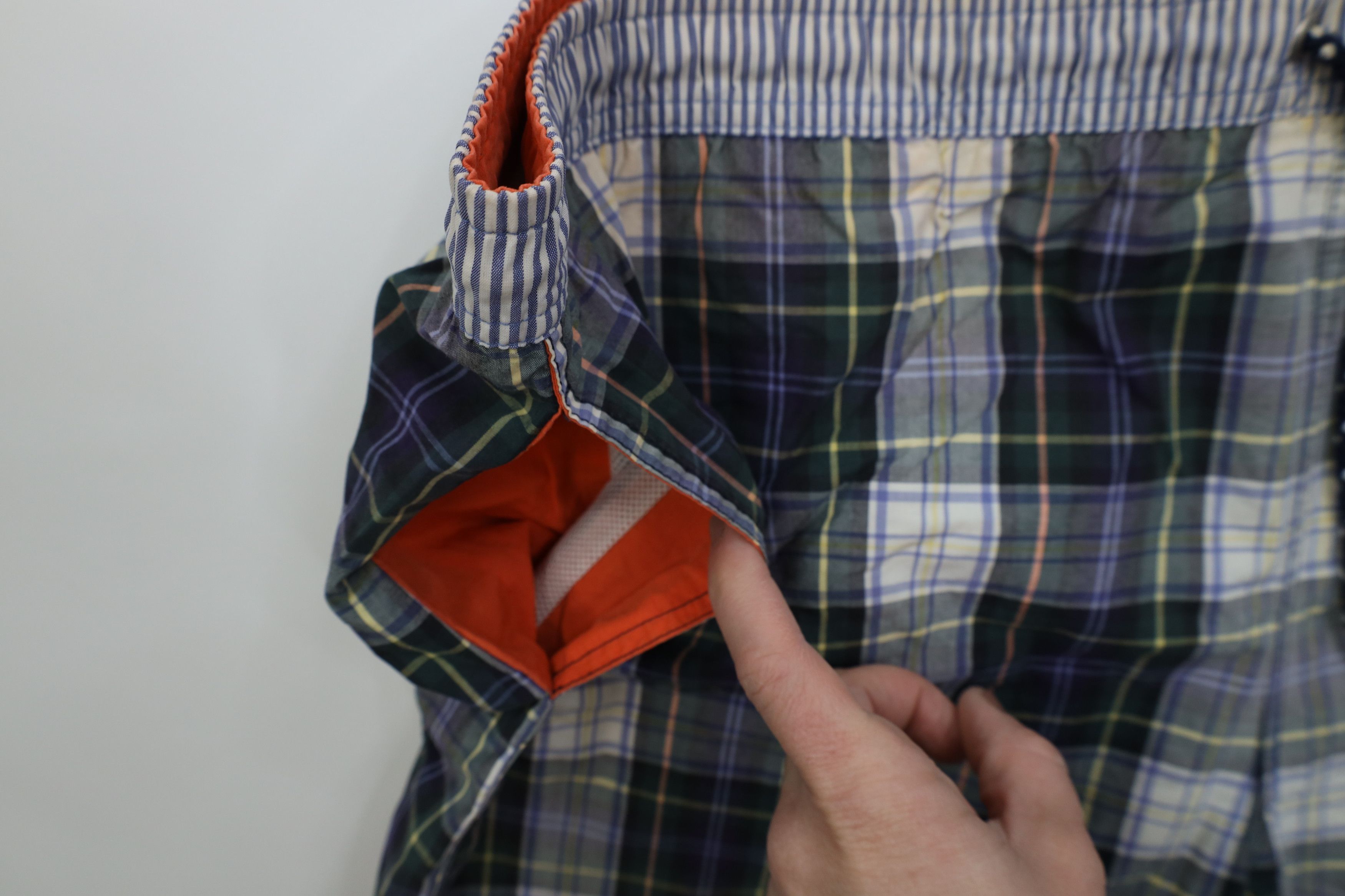 Tommy Hilfiger AS IS Vintage 90s Tommy Hilfiger Lined Shorts Swim Trunks Size US 38 / EU 54 - 6 Thumbnail