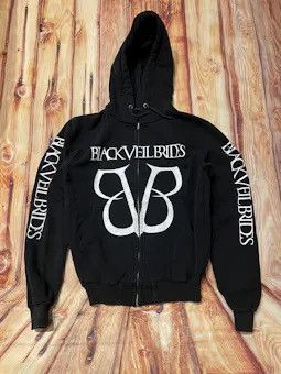 Black veil brides sales zip up hoodie