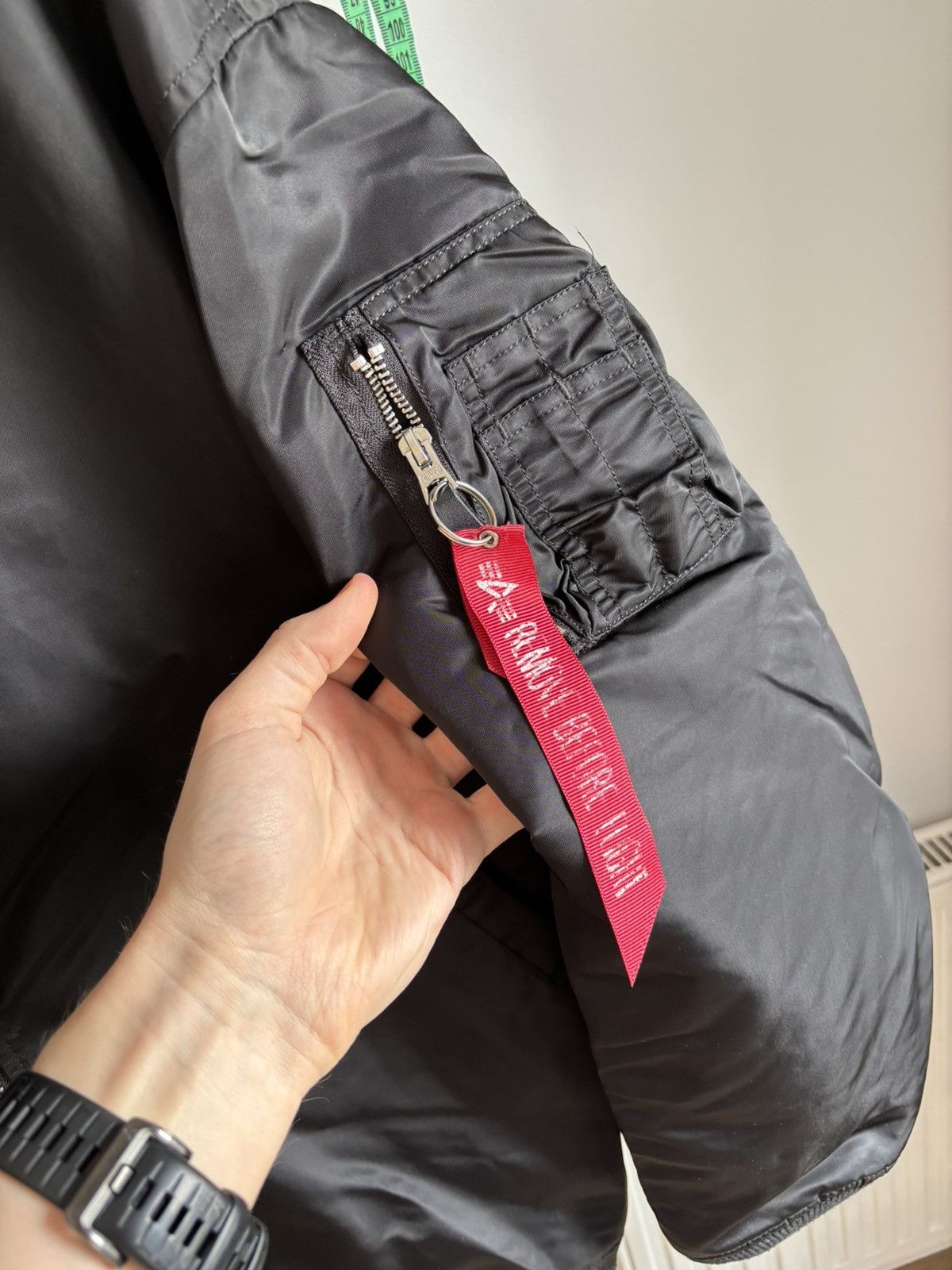 Alpha Industries Alpha Industries Bomber Jacket With Tape Size S / US 4 / IT 40 - 6 Thumbnail