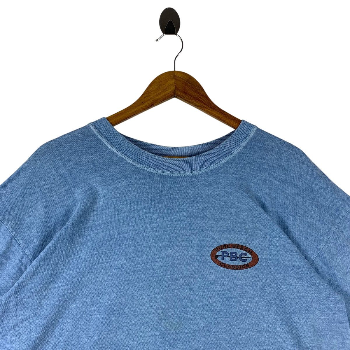 Other Vintage PURE BEACH CLASSIC surfing surf tee big logo tshirt Size US L / EU 52-54 / 3 - 3 Thumbnail