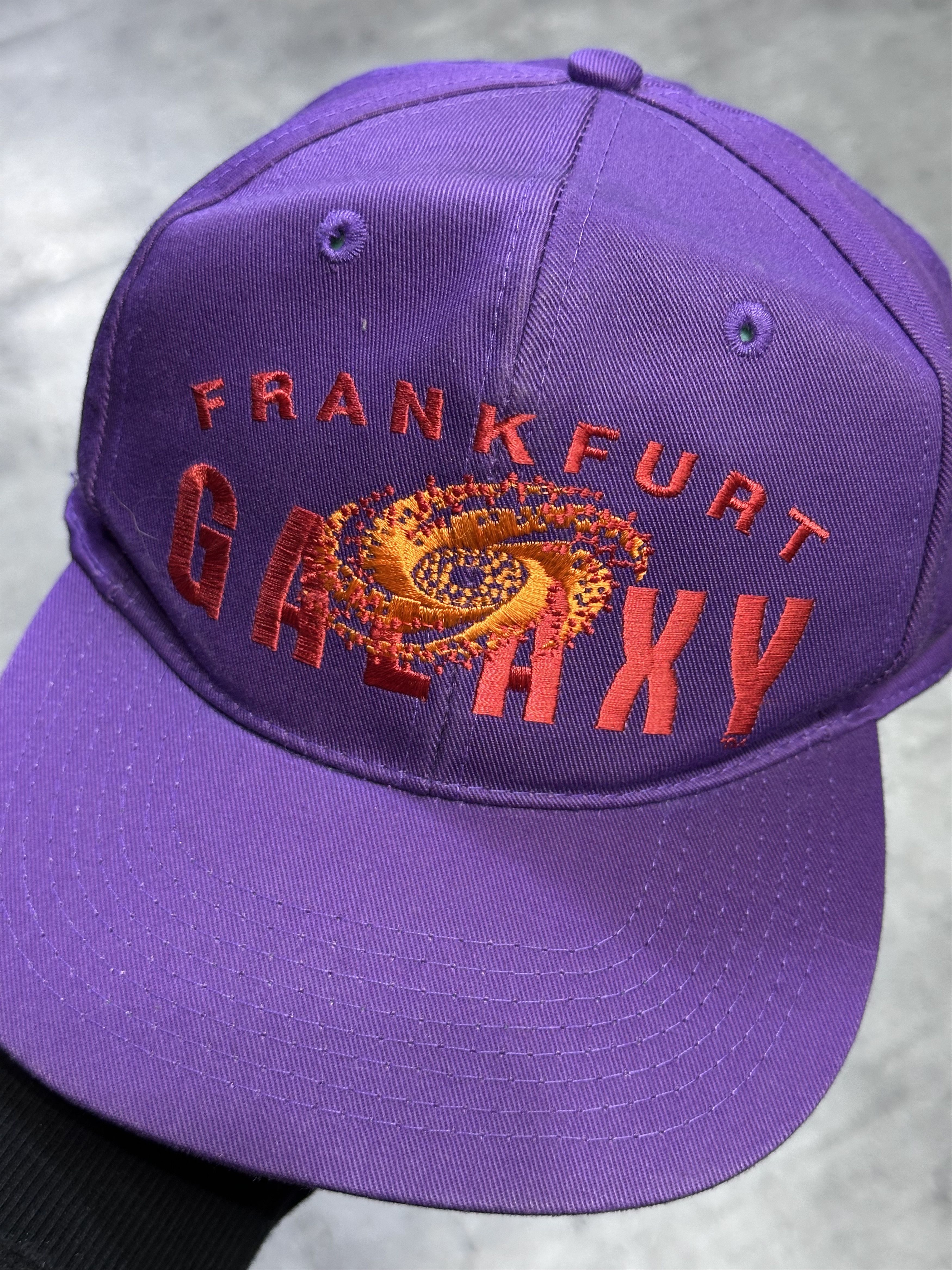 Vintage Frankfurt galaxy vintage purple hat snapback Size ONE SIZE - 2 Thumbnail