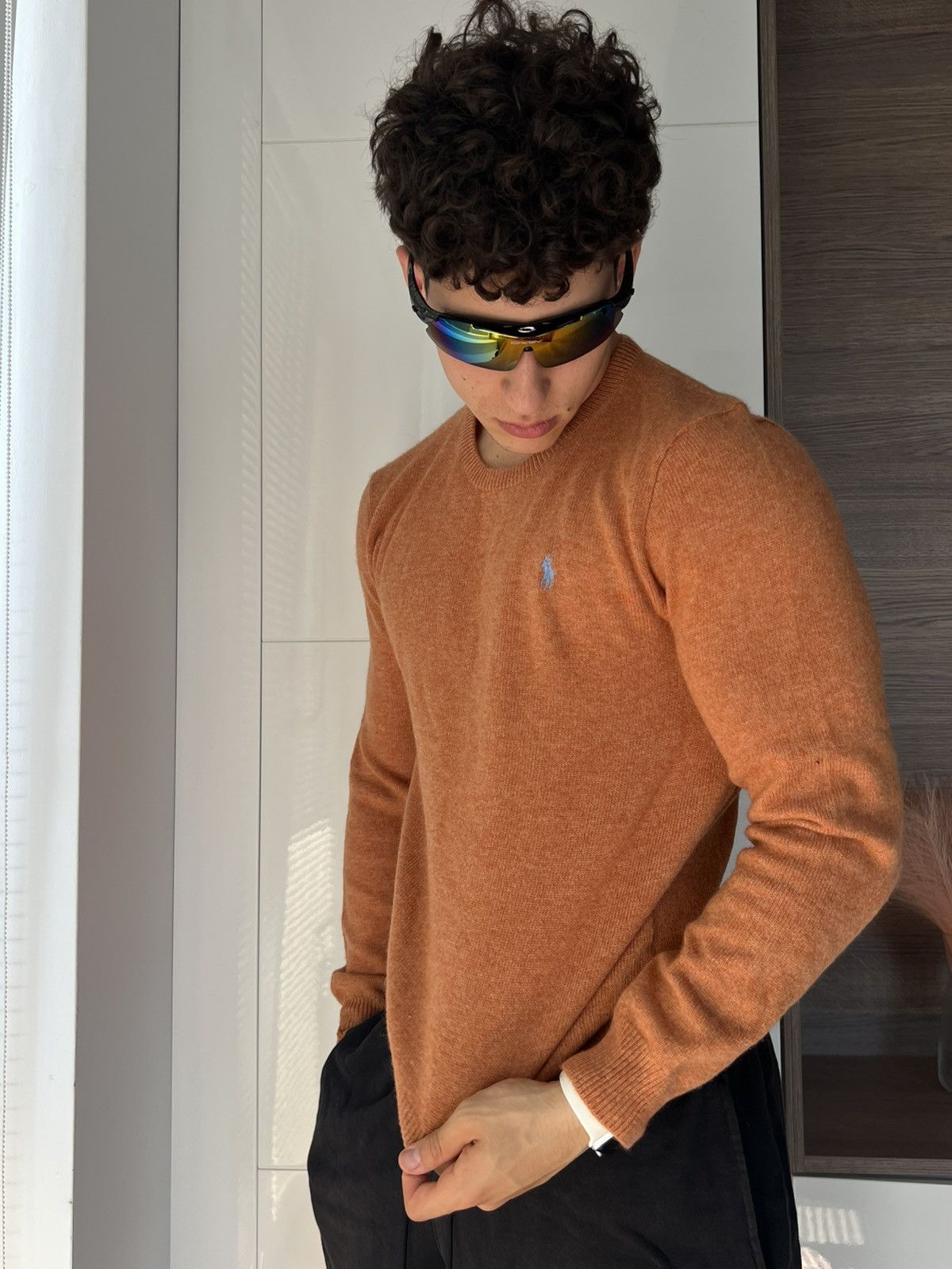 Polo Ralph Lauren ‼️Polo Ralph Lauren Luxury 100% Lambs Wool Sweater‼️ Size US L / EU 52-54 / 3 - 4 Thumbnail