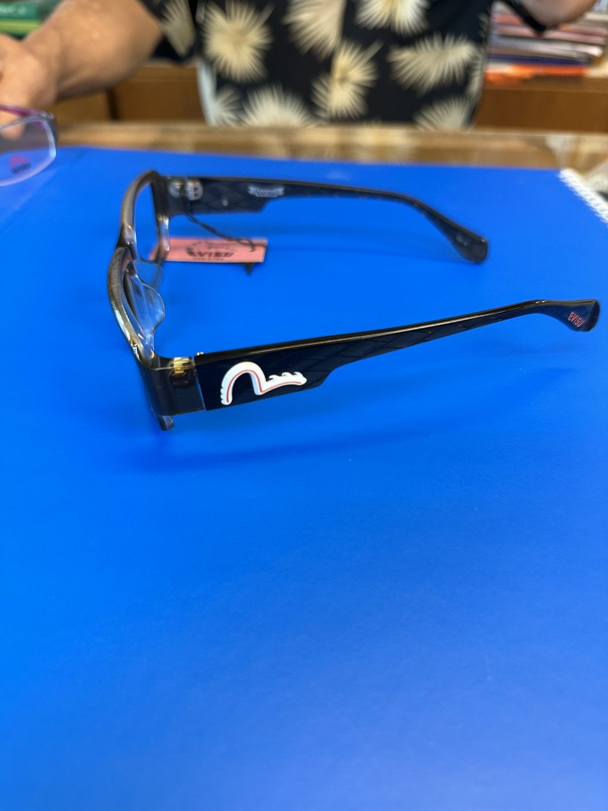 Japanese Brand Y2K Dragon Evisu Japan EVH-8295 55 🛑 17-135✔️Frames ONLY✔️ Size ONE SIZE - 2 Thumbnail