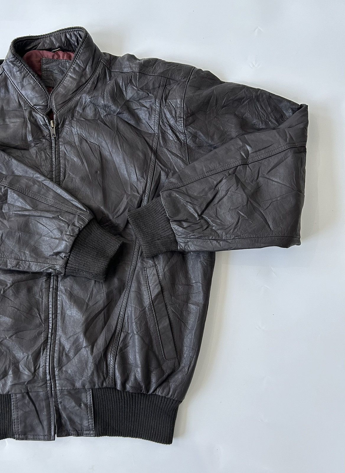 Japanese Brand × Vintage SUB URBAN TOKYO LEATHER JACKET Size US XL / EU 56 / 4 - 4 Thumbnail
