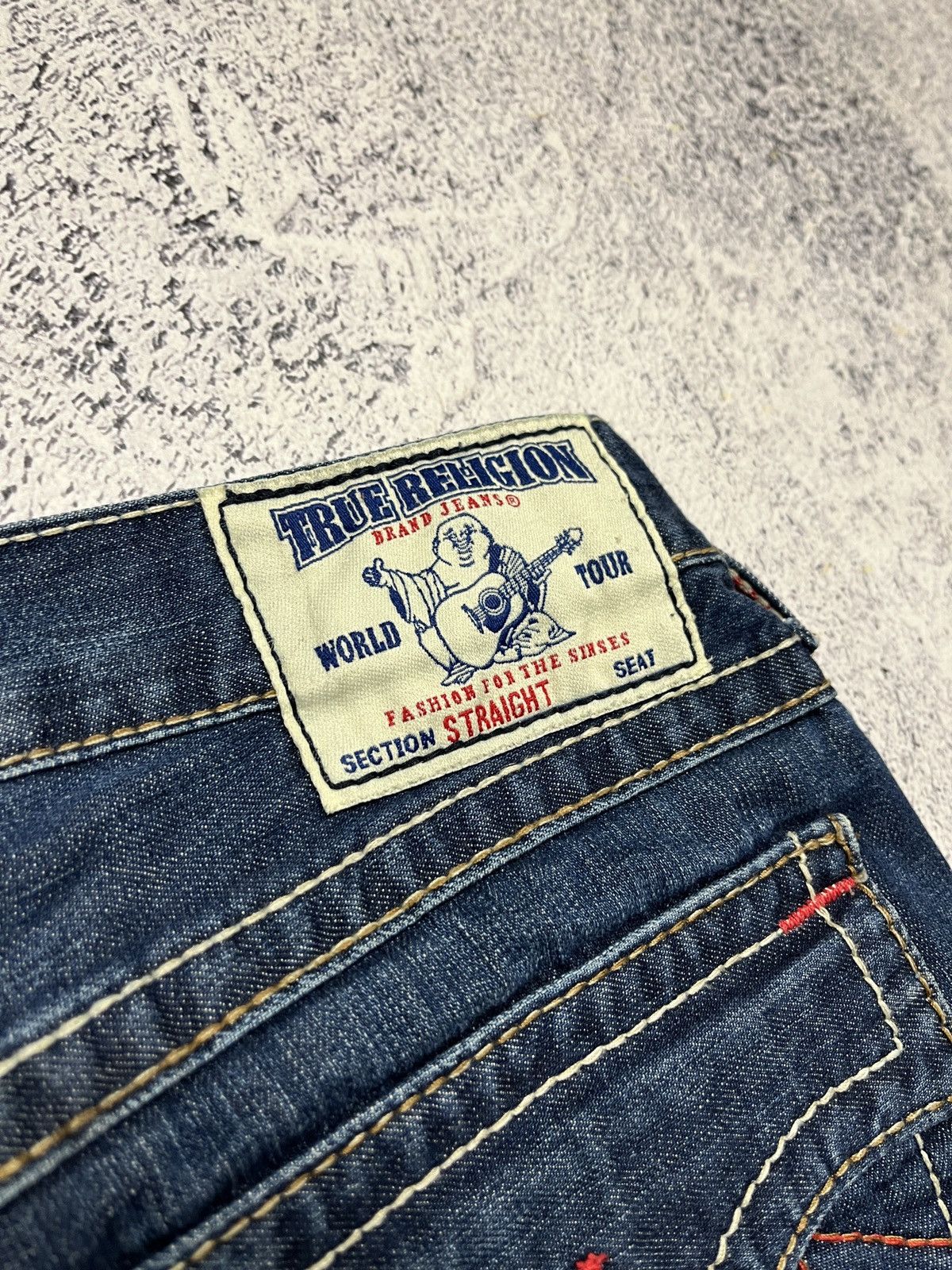 True Religion True Religion Straight Jeans Made In USA Chief Keef Style 38 Size US 38 / EU 54 - 10 Thumbnail
