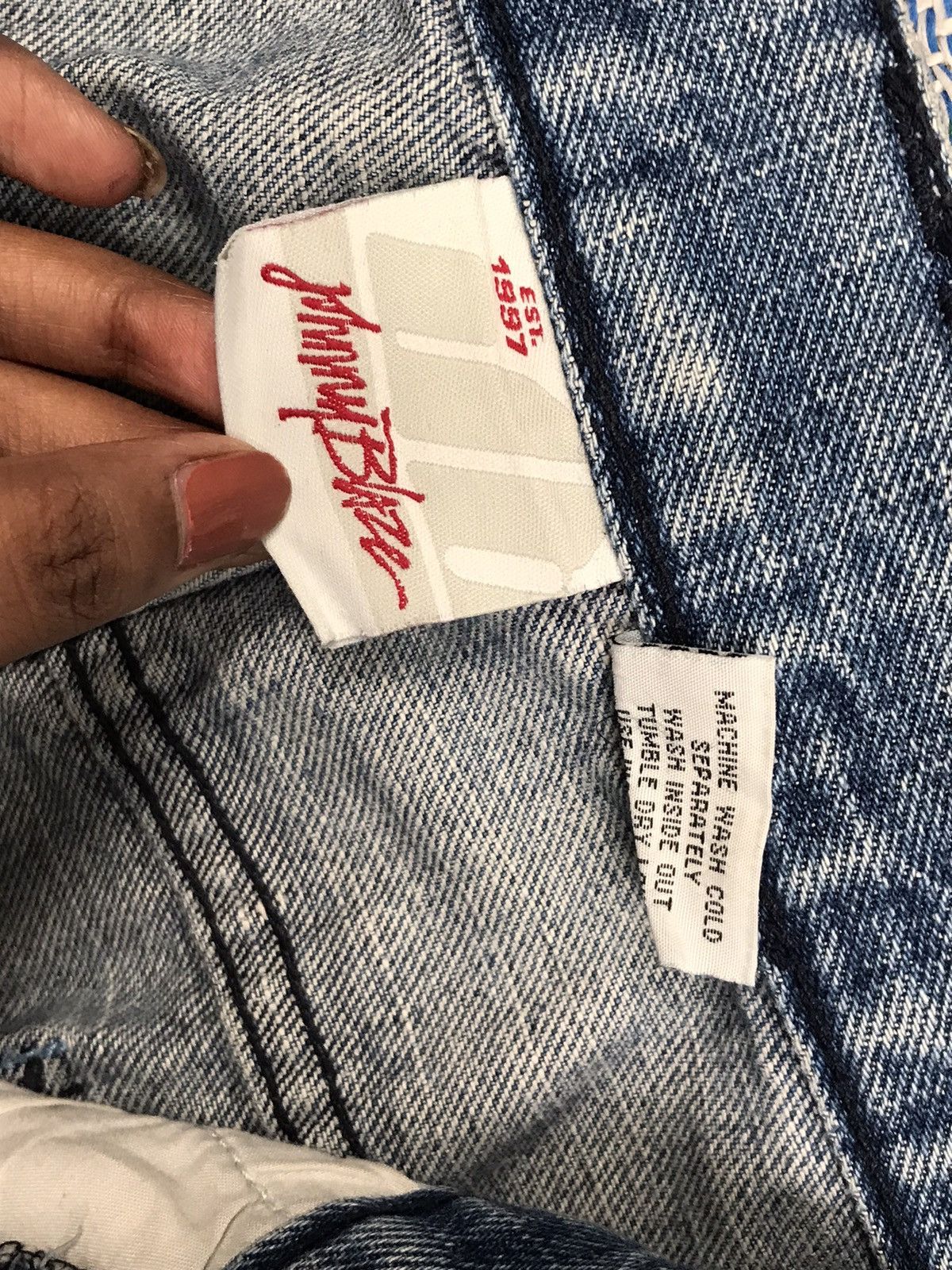 Other Vintage johnny blaze patched work denim Size US 36 / EU 52 - 9 Thumbnail