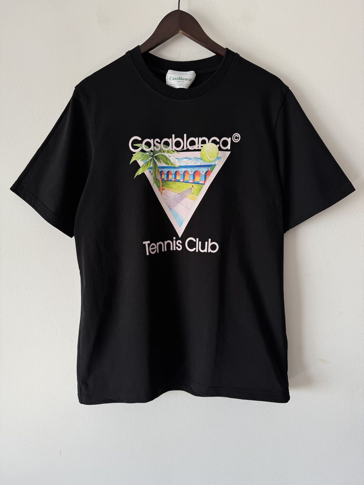 Casablanca 🔥🔥 Casablanca Tennis Club Icon T-Shirt Size US M / EU 48-50 / 2 - 1 Thumbnail