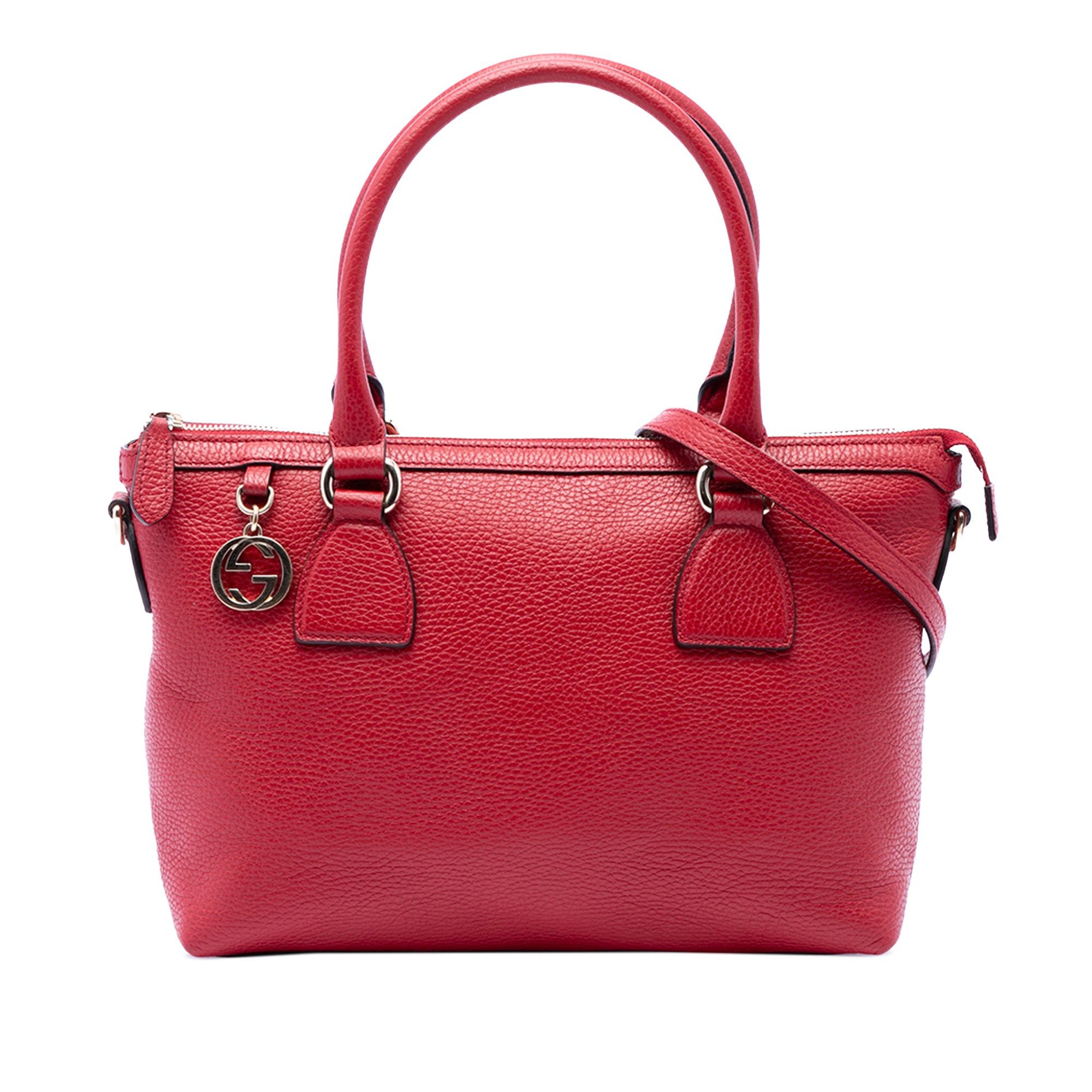 Gucci Dollar Calfskin GG Charm Satchel Size ONE SIZE - 1 Thumbnail