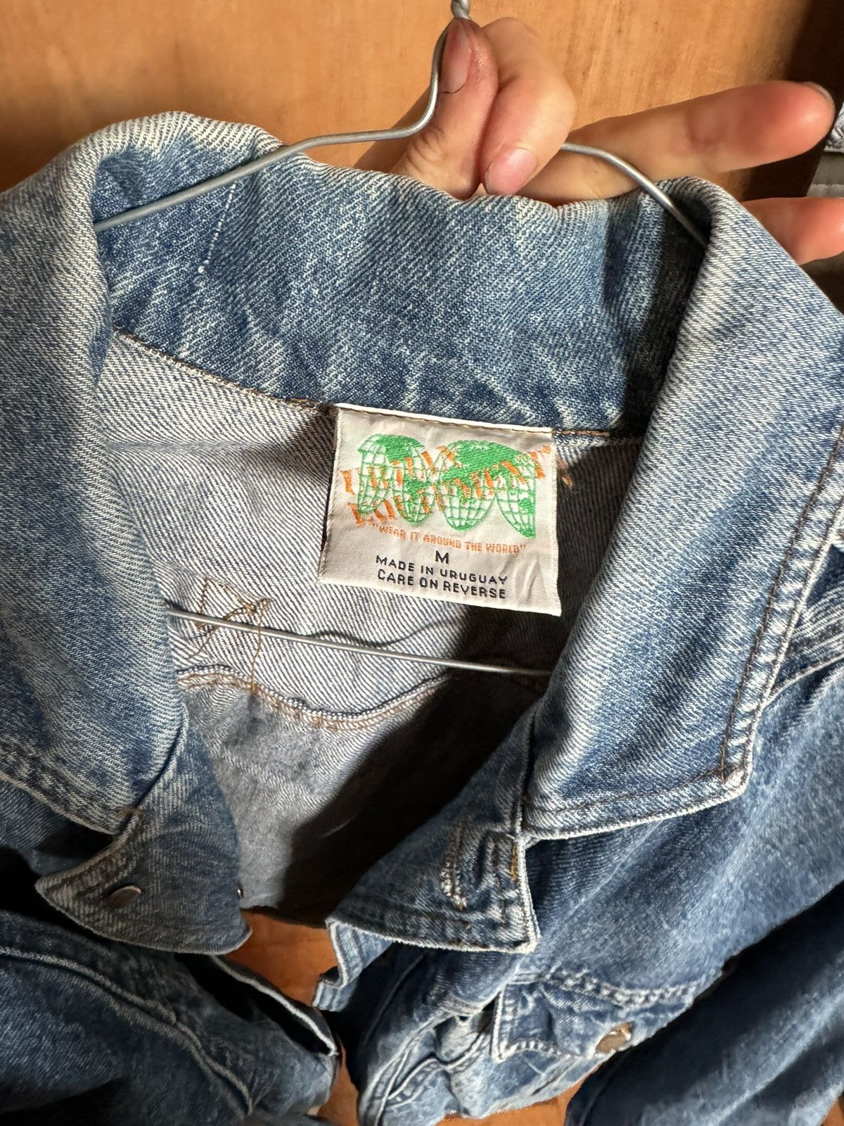 Vintage Vintage '88 Atlantic Records 40th Anniversary Denim Jacket Size US M / EU 48-50 / 2 - 5 Thumbnail