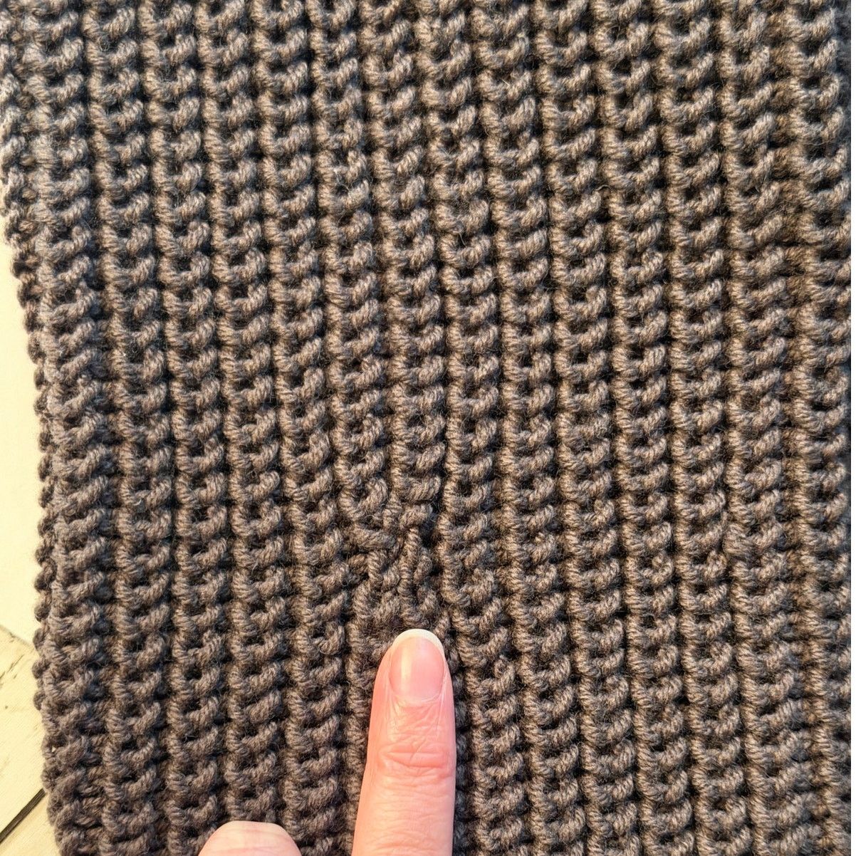 Rick Owens rare Sphinx FW15 Wool Cable Knit Sweater size XL Dark Dust Size US XL / EU 56 / 4 - 10 Thumbnail