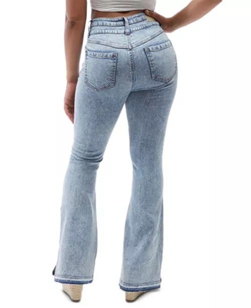 Other Dollhouse Distressed Flare Jeans Size 30" / US 8 / IT 44 - 10 Thumbnail
