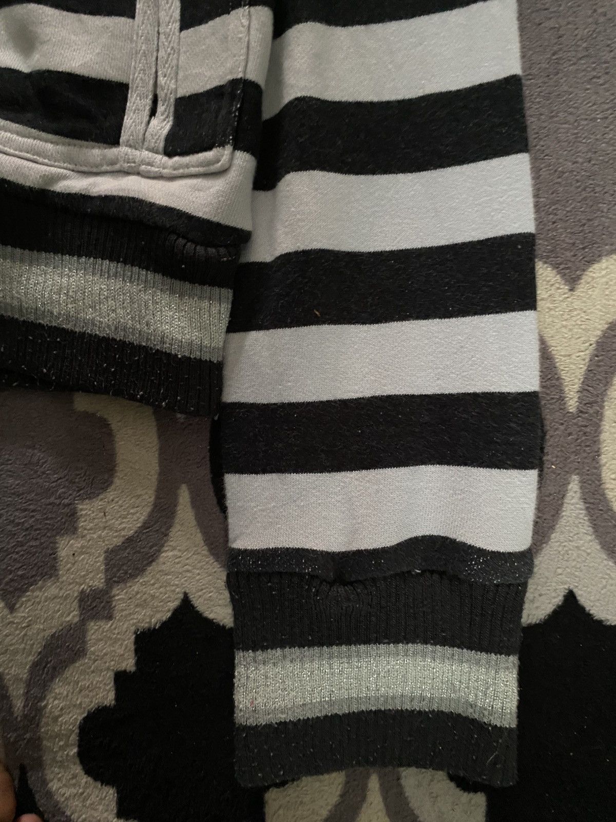 Japanese Brand Y2k weshine striped hoodie Size US M / EU 48-50 / 2 - 6 Thumbnail