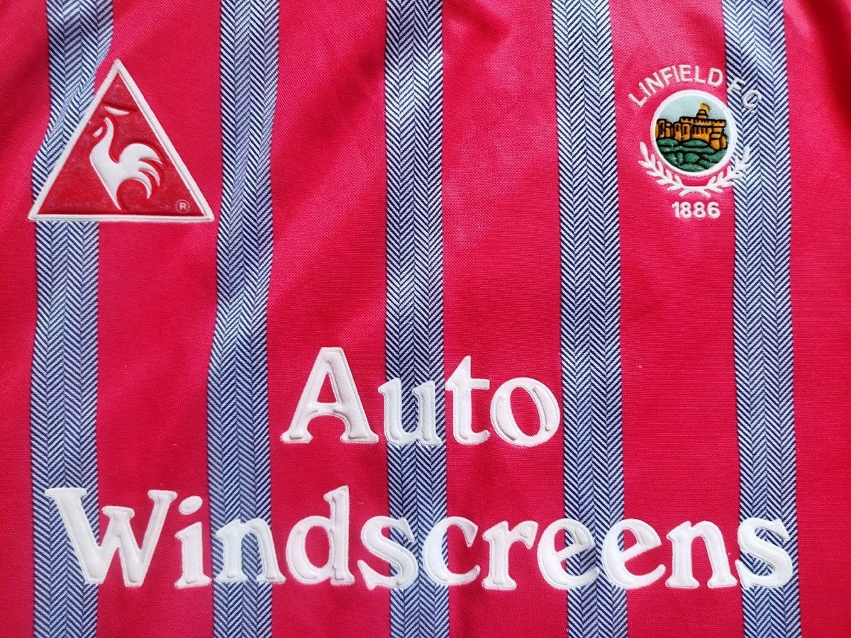 Le Coq Sportif Linfield 1997/1998 shirt jersey Lecoq Sportif Size US L / EU 52-54 / 3 - 3 Thumbnail