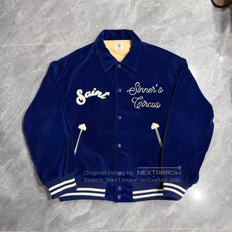 Saint Michael Saint Michael Out-of-print clown corduroy sapphire blue ba Size US M / EU 48-50 / 2 - 1 Thumbnail