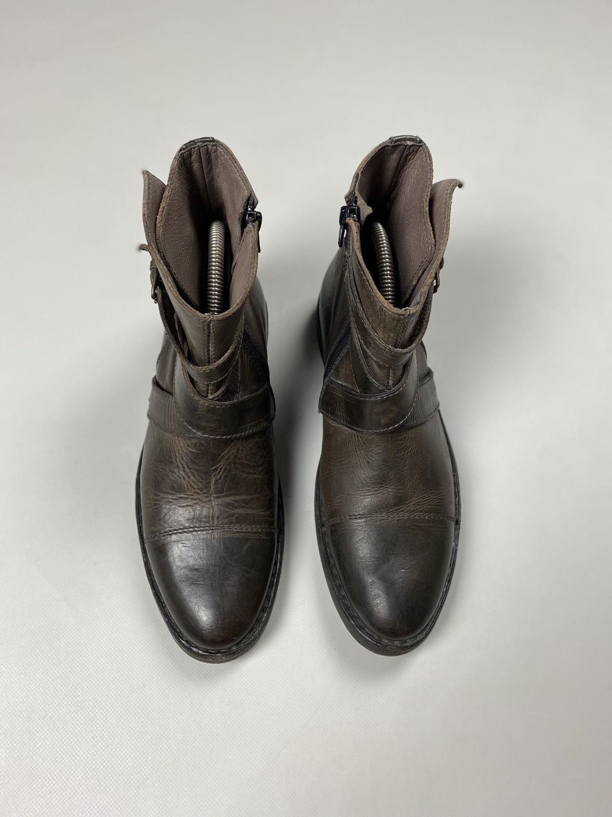 MoMA MOMA ladies avant-garde leather ankle biker boots size 38 Size US 8 / IT 38 - 7 Thumbnail