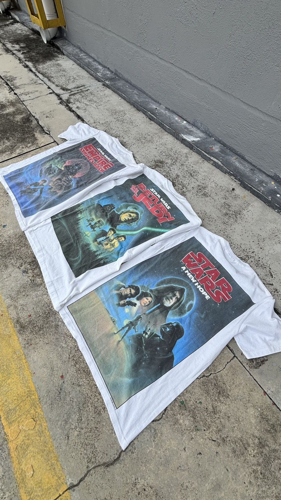 Star Wars Combo Vintage 1995 Star Wars The Empire Strikes Back Rare Size US L / EU 52-54 / 3 - 3 Thumbnail
