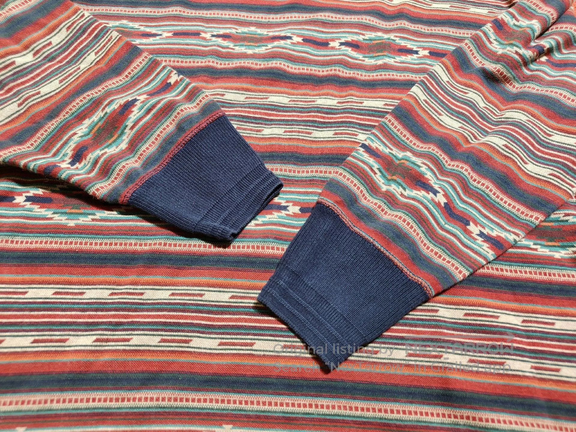 RRL Ralph Lauren Vintage RRL Southwestern Henley Sweater. Size US M / EU 48-50 / 2 - 4 Thumbnail