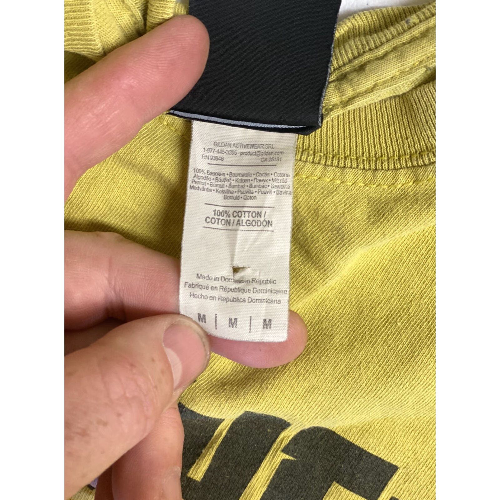 Thrasher Thrasher Logo Graphic T-Shirt Men M Yellow Short Sleeve Crew Neck Regular Fit Vintage No Size US M / EU 48-50 / 2 - 6 Thumbnail