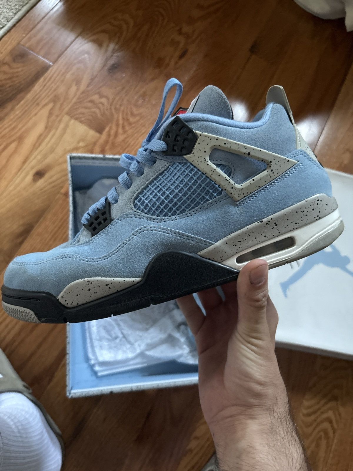 Jordan Brand Air jordan 4 unc Size US 10.5 / EU 43-44 - 5 Thumbnail
