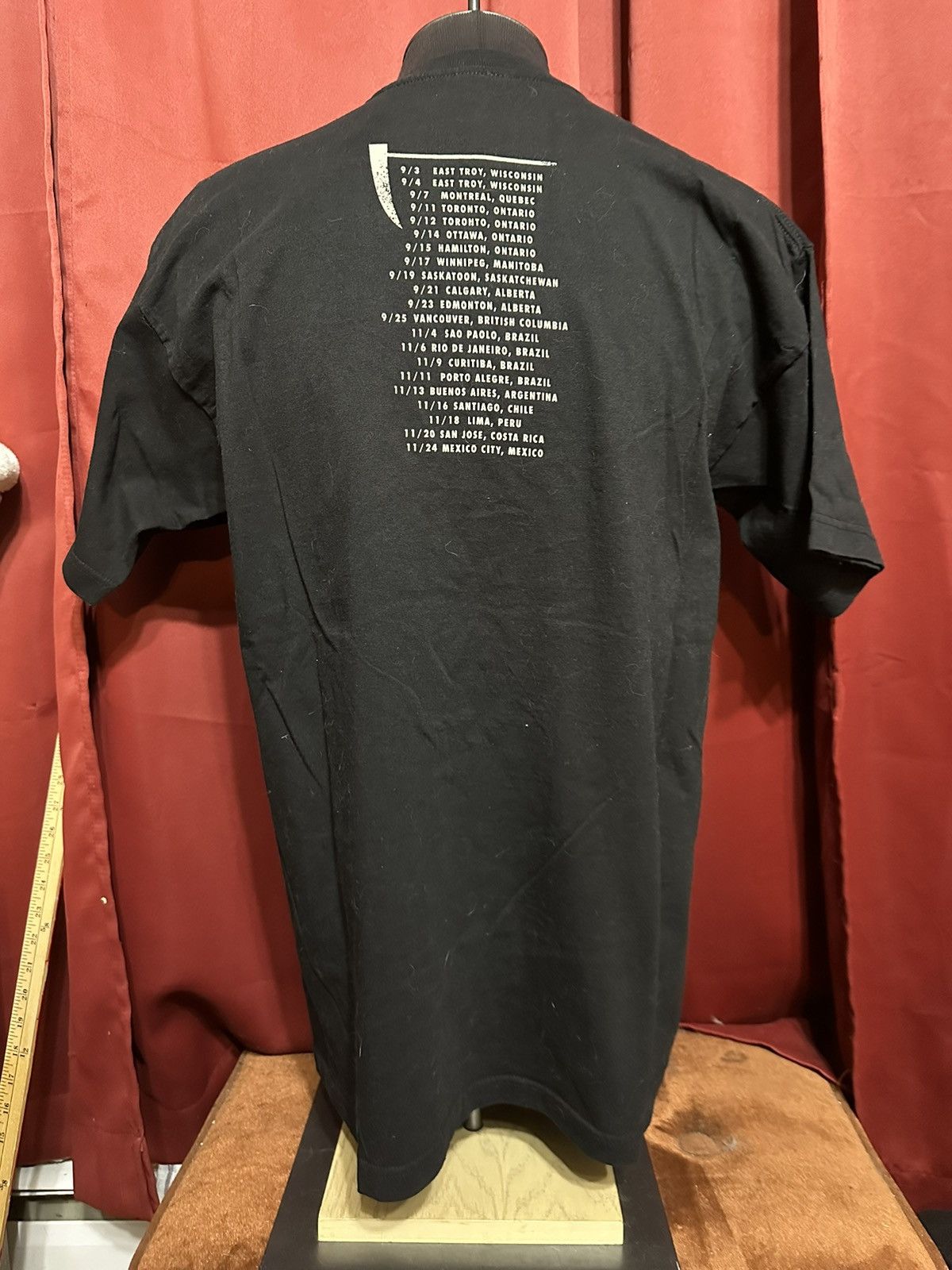 Band Tees × Vintage Pearl Jam Tshirt Y2k Concert Tour Grim Reaper Band Tee Grail Size US XL / EU 56 / 4 - 3 Thumbnail