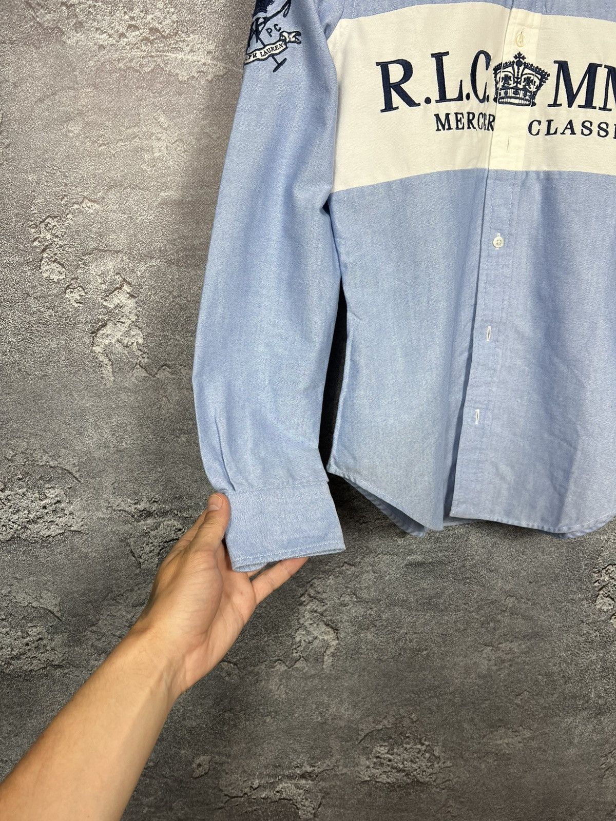 Polo Ralph Lauren Vintage Ralph Lauren Mercer Club Bleecker Classic Shirt Size S / US 4 / IT 40 - 7 Thumbnail