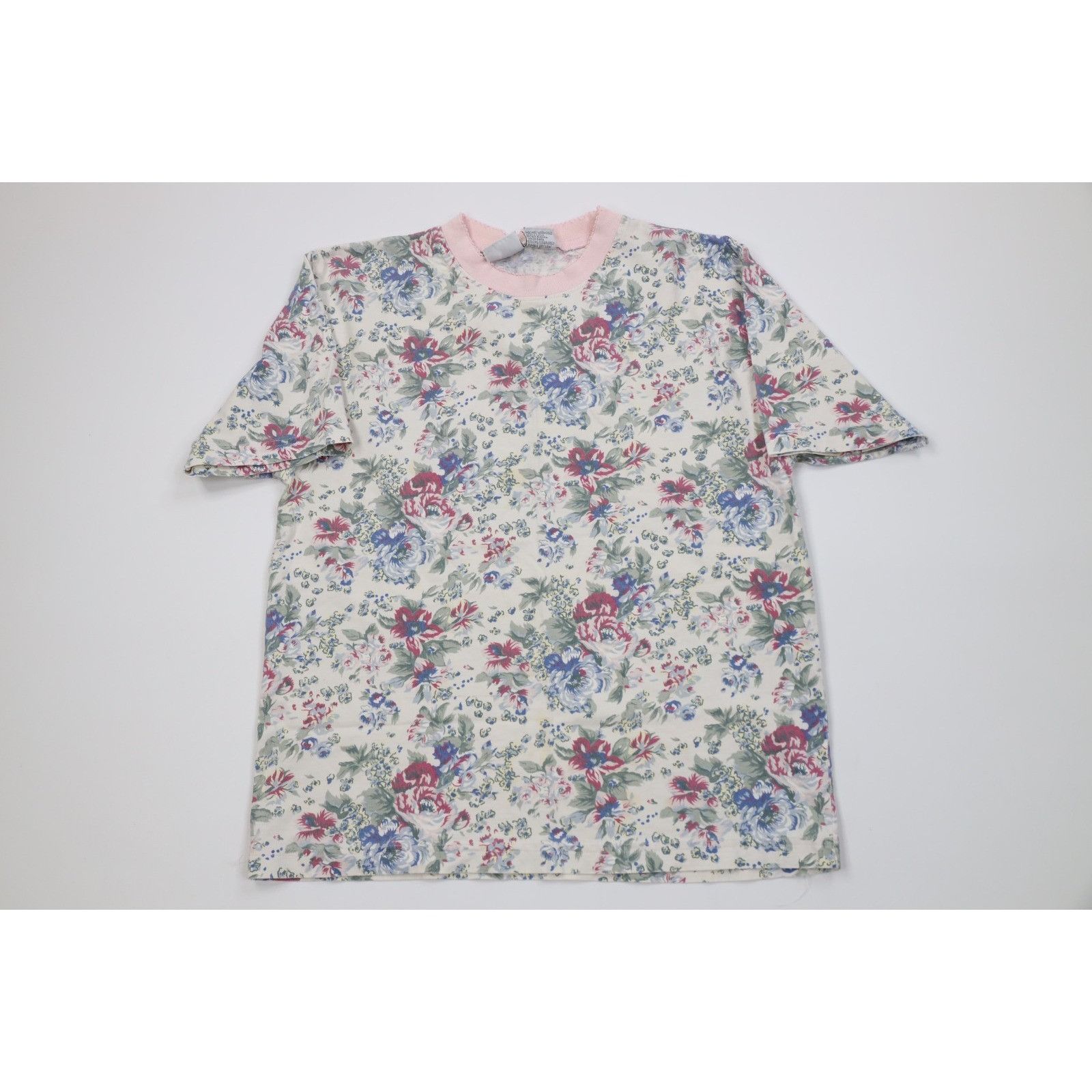 Vintage Vintage 90s Country Primitive 2 Piece Flower Pajamas Size M / US 6-8 / IT 42-44 - 2 Thumbnail