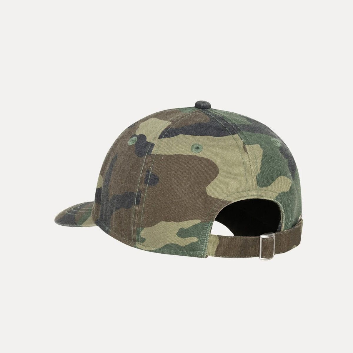 Stussy Stussy Low Pro Washed Cotton Basic Strapback Camouflage Hat Size ONE SIZE - 3 Thumbnail