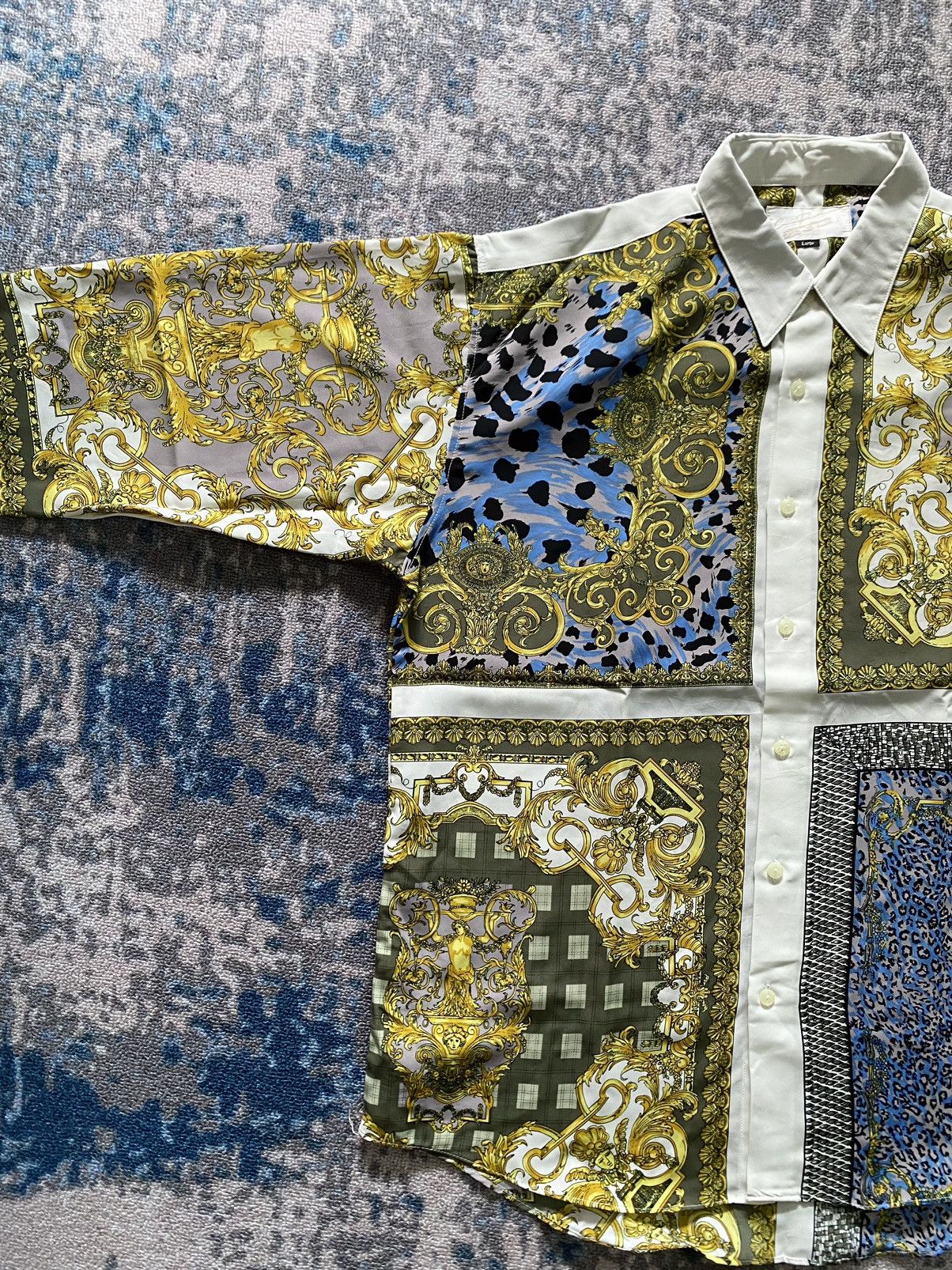 Vintage Vintage Culture Slik Shirt Size US L / EU 52-54 / 3 - 4 Thumbnail