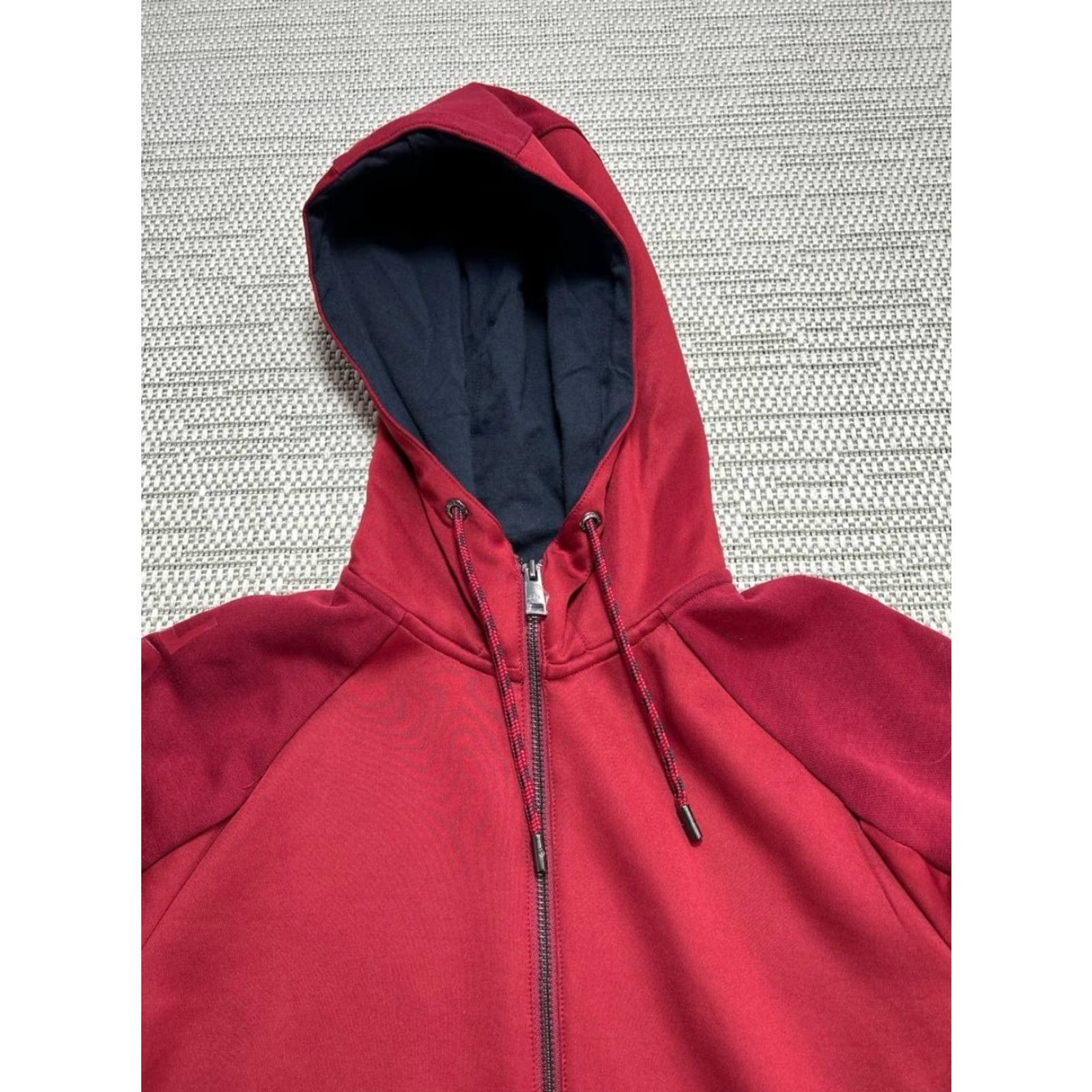 Armani Exchange Armani Exchange Hoodie Mens Medium Red Full Zip Hoodie Size US M / EU 48-50 / 2 - 2 Thumbnail