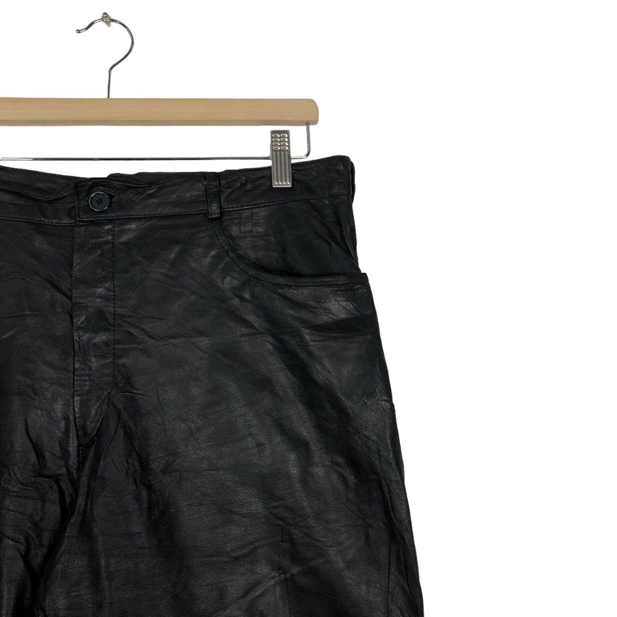 Issey Miyake 🔥90’s Riot Genuine Leather Pants C&A Issey Miyake Japan Size US 34 / EU 50 - 5 Thumbnail