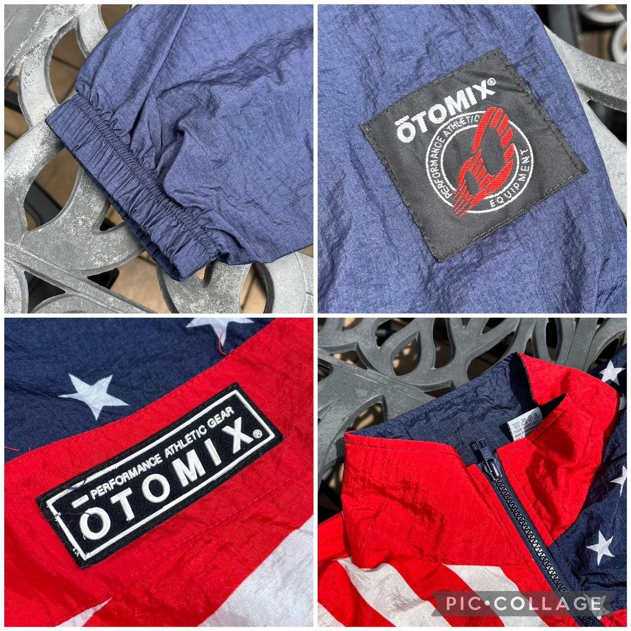 Vintage Vintage Otomix Athletics Zip Up Windbreaker Jacket Size US L / EU 52-54 / 3 - 3 Thumbnail