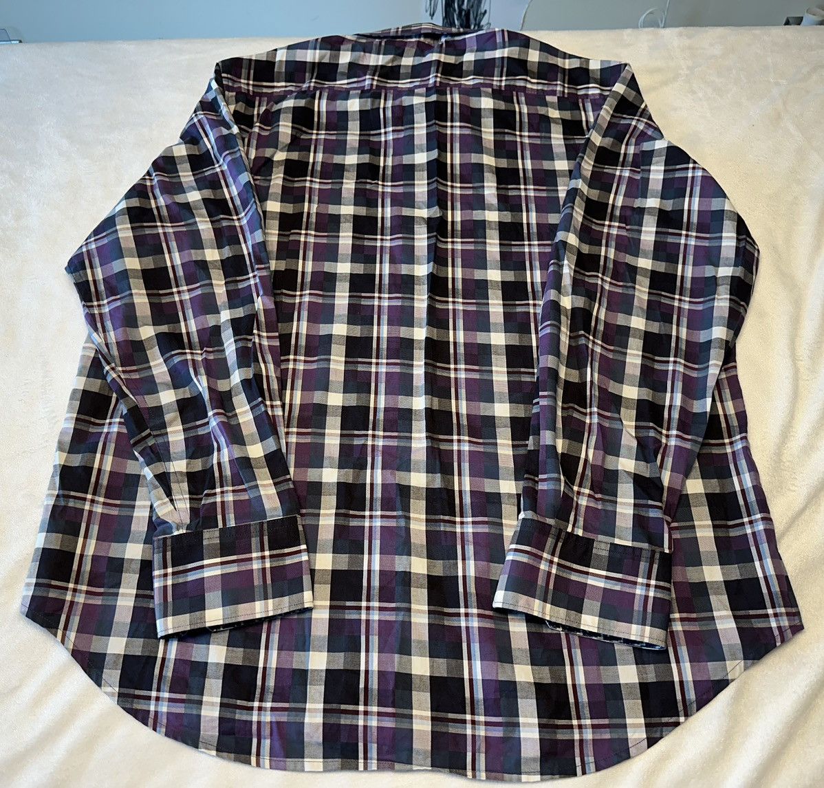 Robert Graham Robert Graham Men's L/S Button Dress Shirt Plaid Size XL Size US XL / EU 56 / 4 - 10 Thumbnail