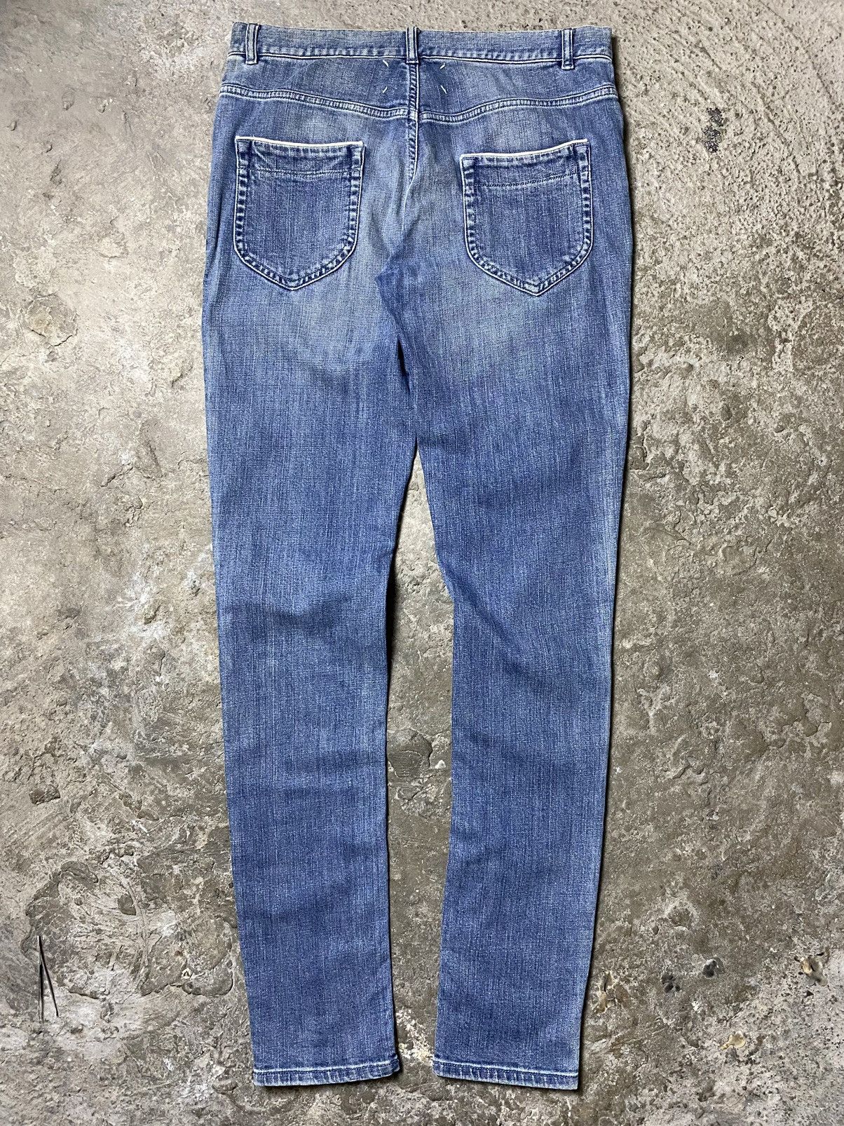 image of Maison Margiela Maison Martin Margiela Line 10 Skinny Jeans in Denim, Men's (Size 30)